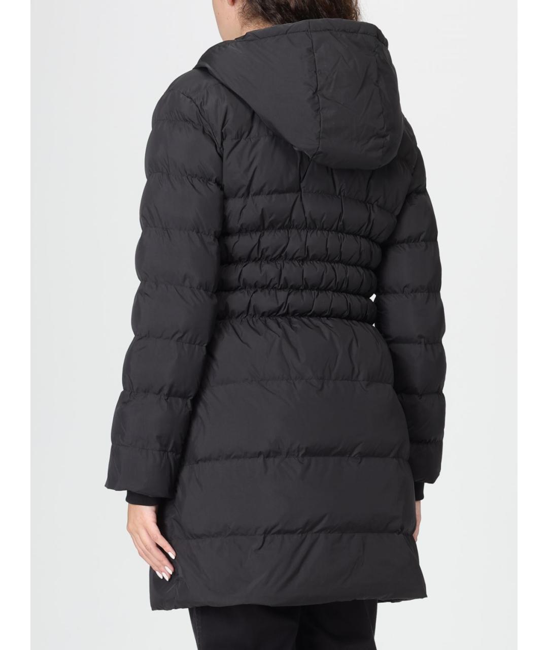 ARMANI EXCHANGE Черный полиамидовый пуховик, фото 2