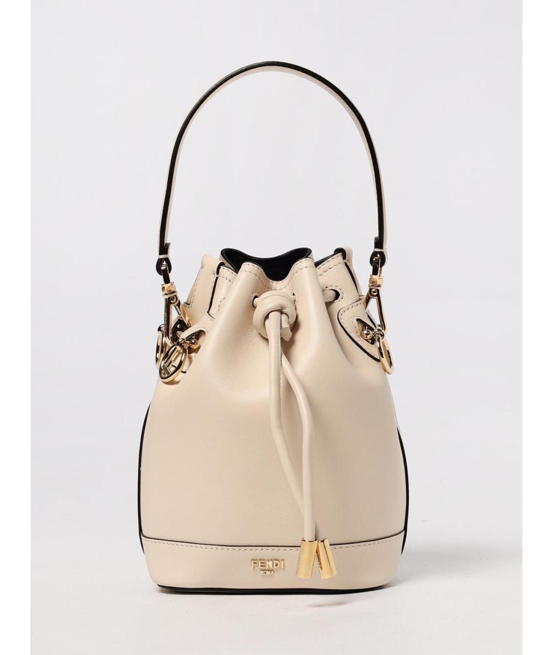 FENDI Розовая кожаная сумка через плечо, фото 6