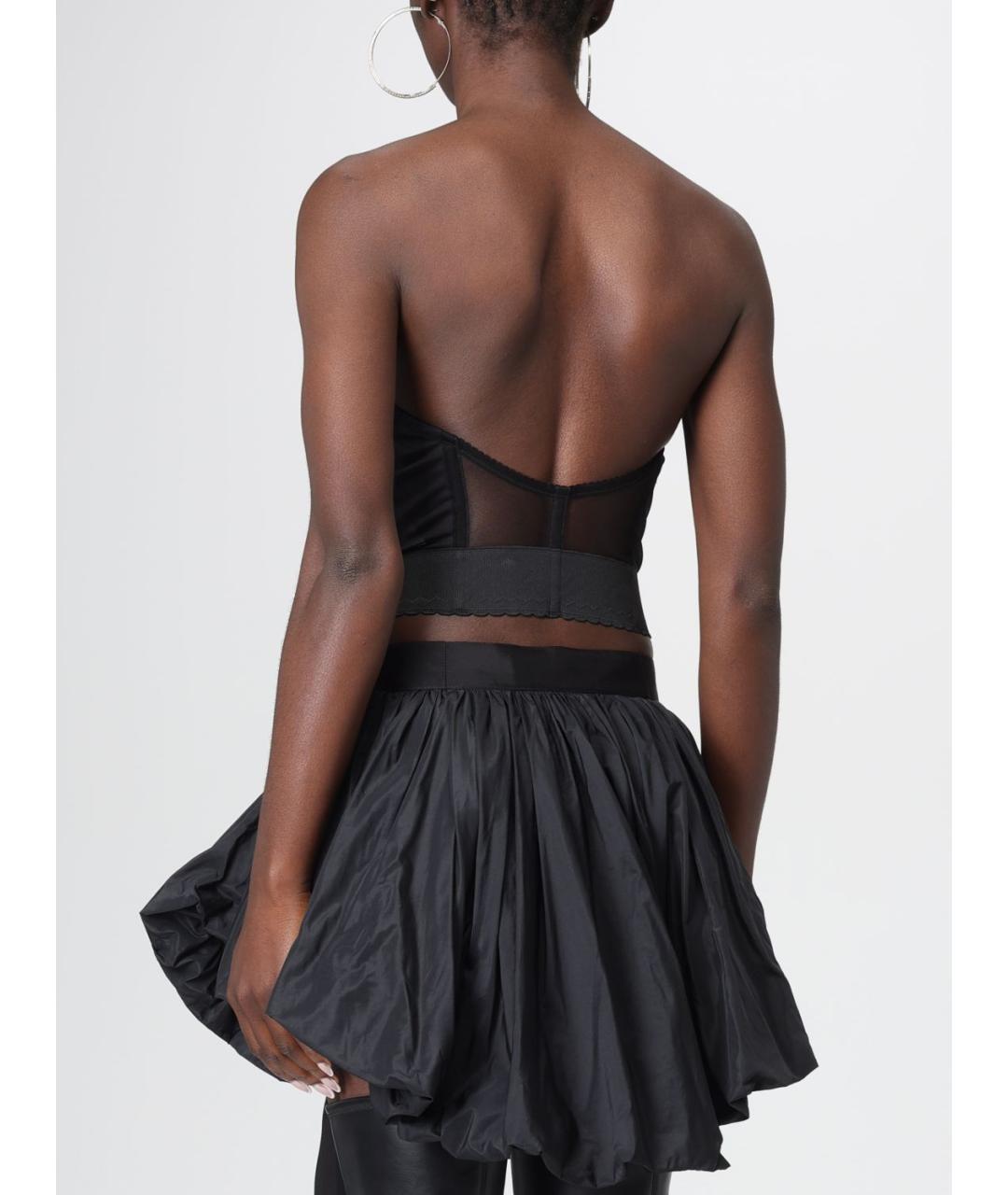 DSQUARED2 Черная хлопковая майка, фото 3