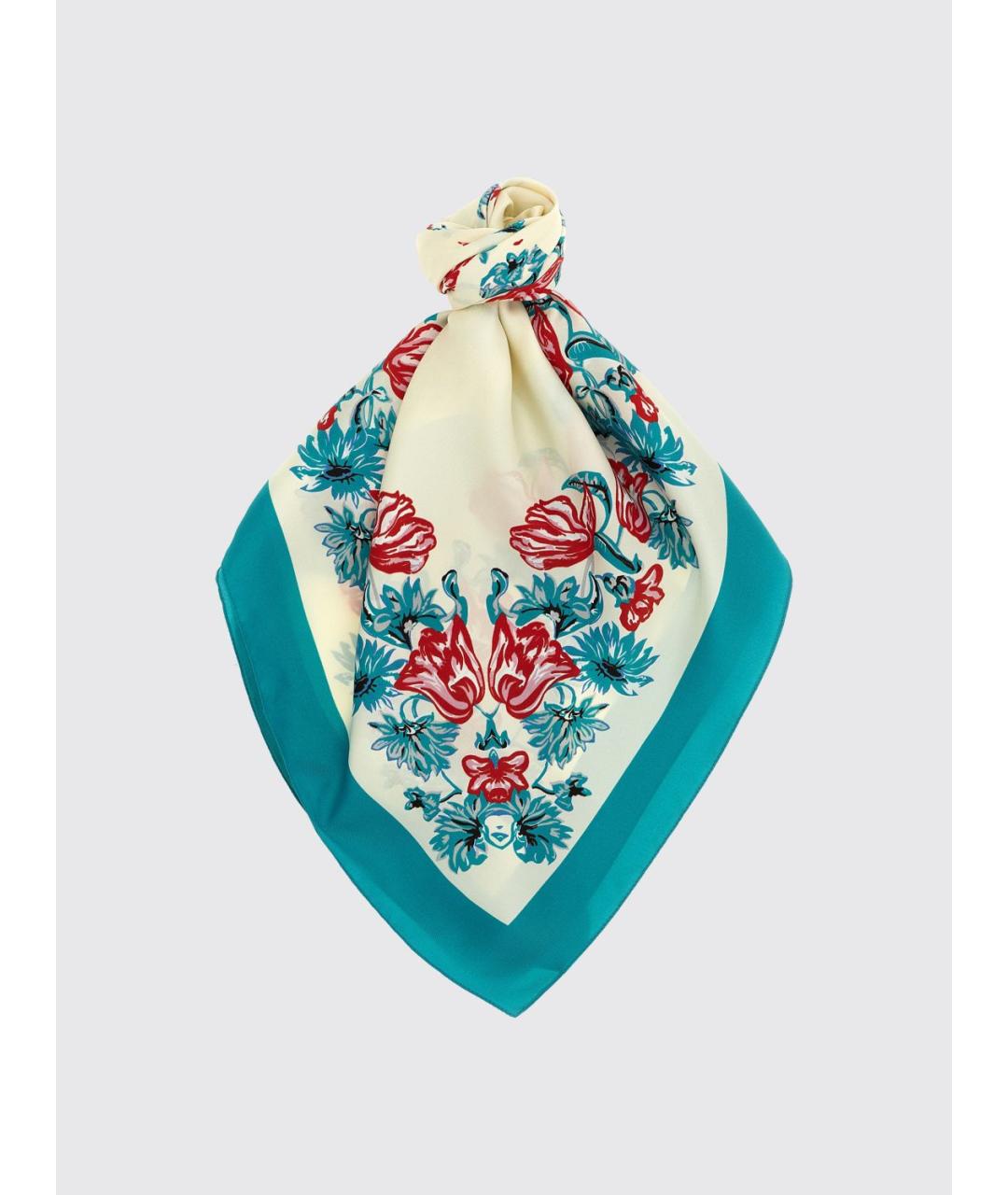 PINKO Бежевый шарф, фото 4