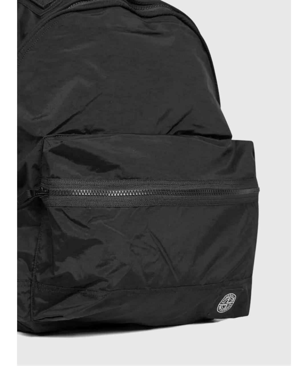 STONE ISLAND Черный рюкзак, фото 3