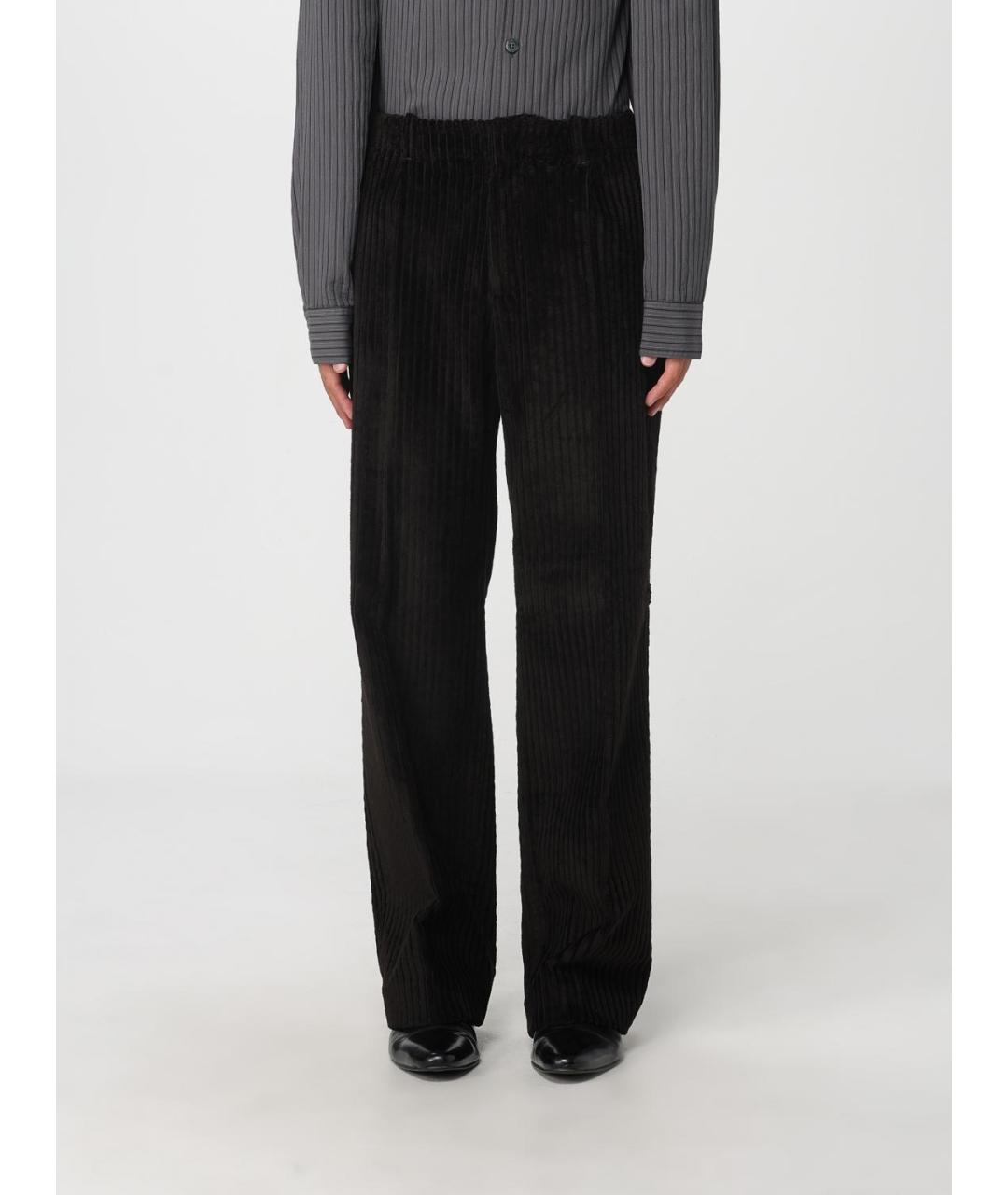 OUR LEGACY Коричневые хлопковые повседневные брюки, фото 6