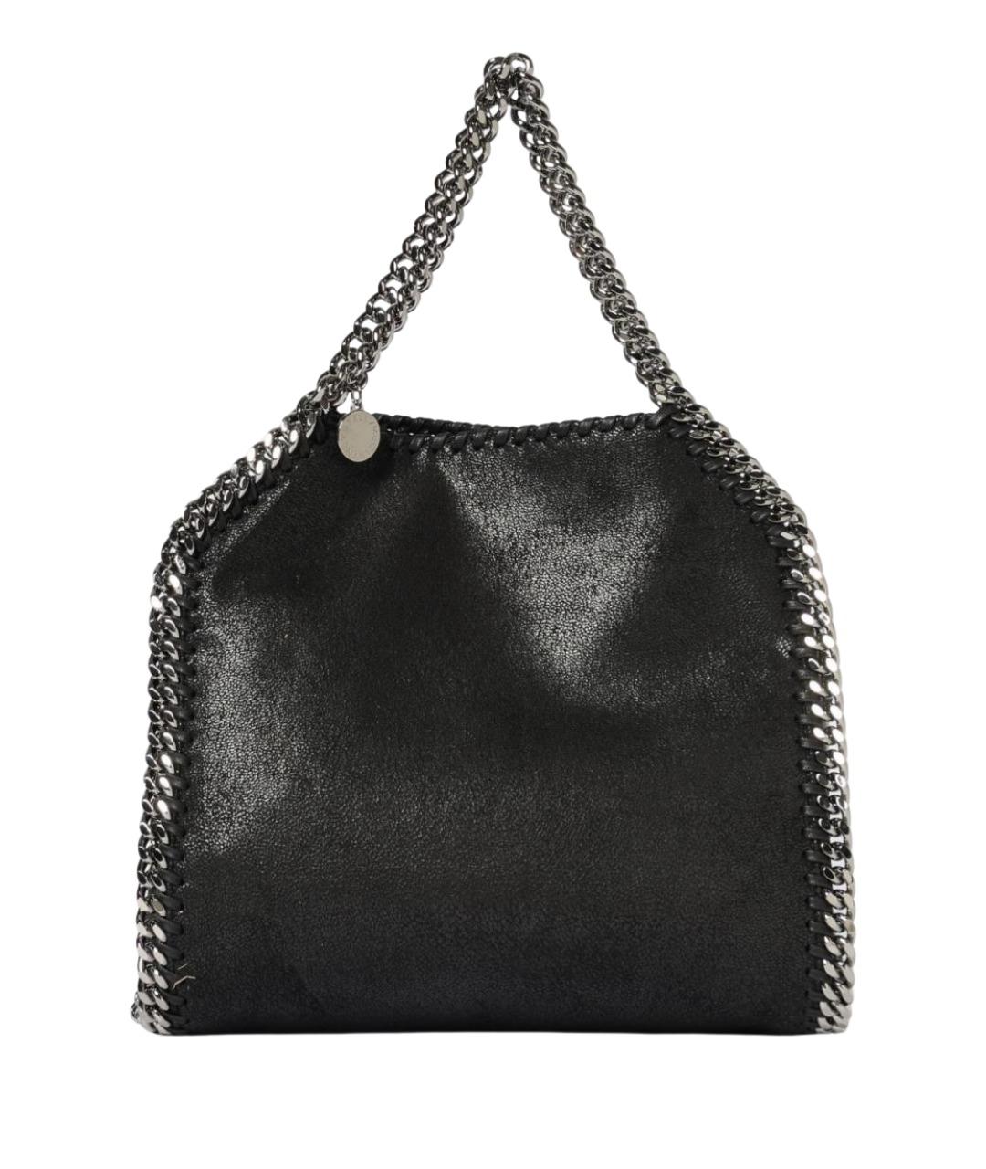 STELLA MCCARTNEY Черная сумка тоут из искусственной кожи, фото 1