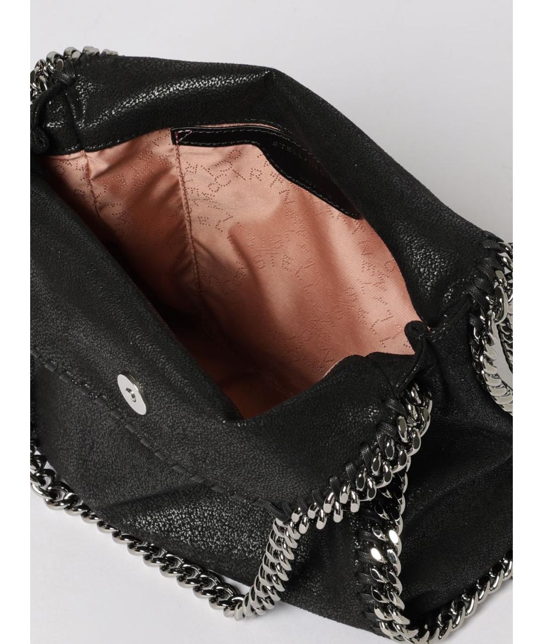 STELLA MCCARTNEY Черная сумка тоут из искусственной кожи, фото 5