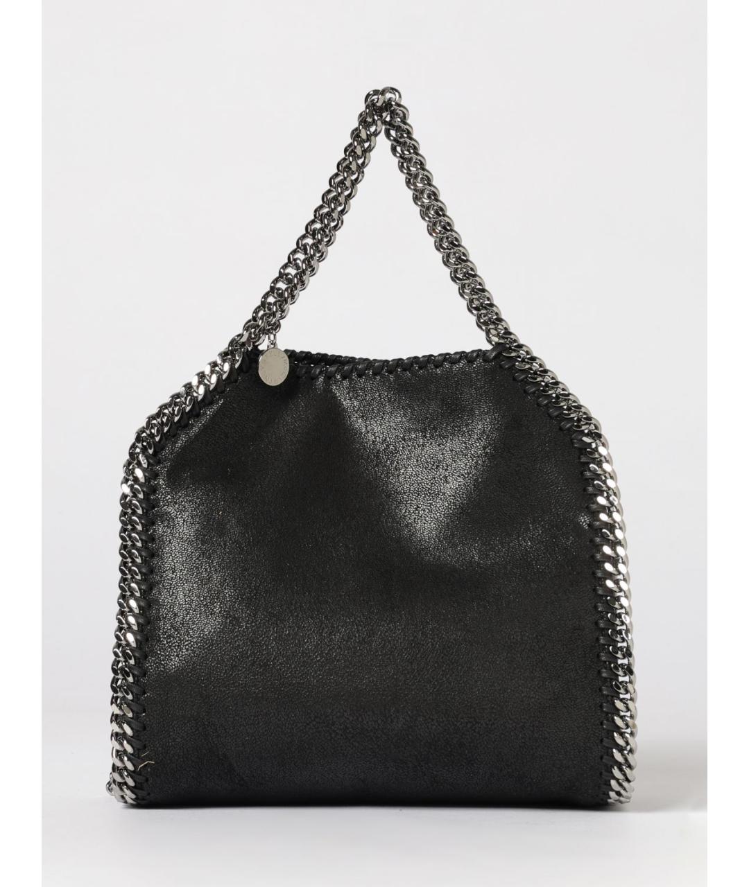STELLA MCCARTNEY Черная сумка тоут из искусственной кожи, фото 6