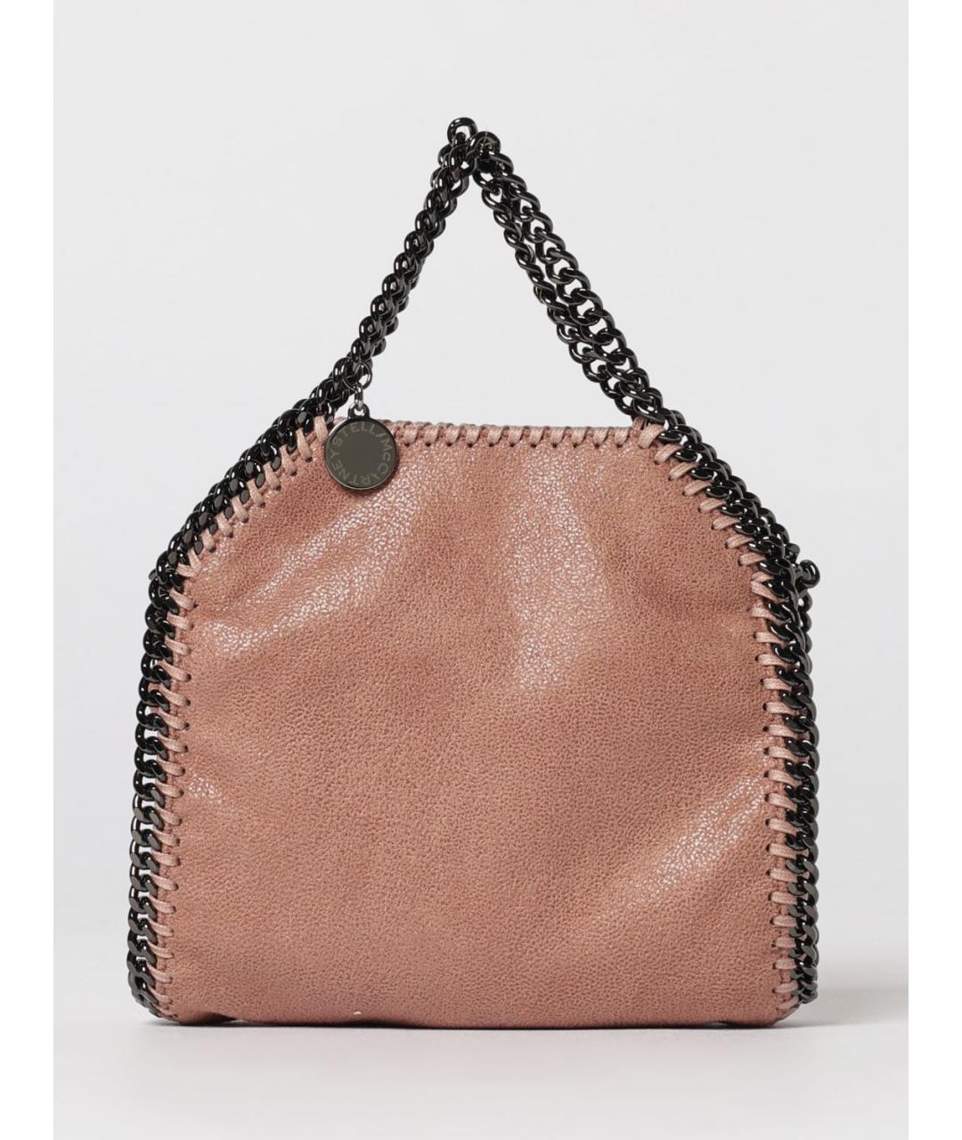 STELLA MCCARTNEY Бежевая синтетическая сумка тоут, фото 6