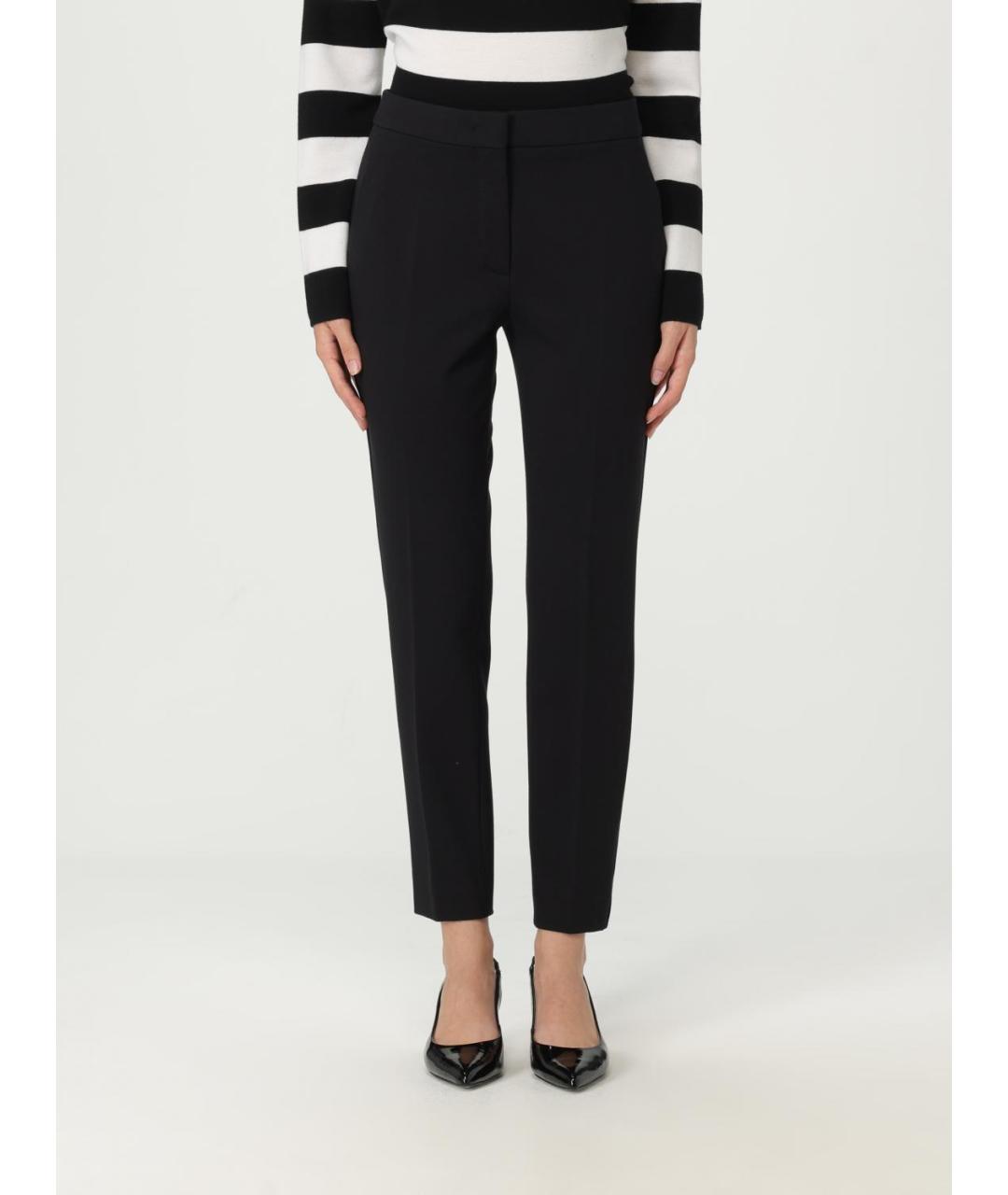 MAX MARA Черные брюки узкие, фото 6
