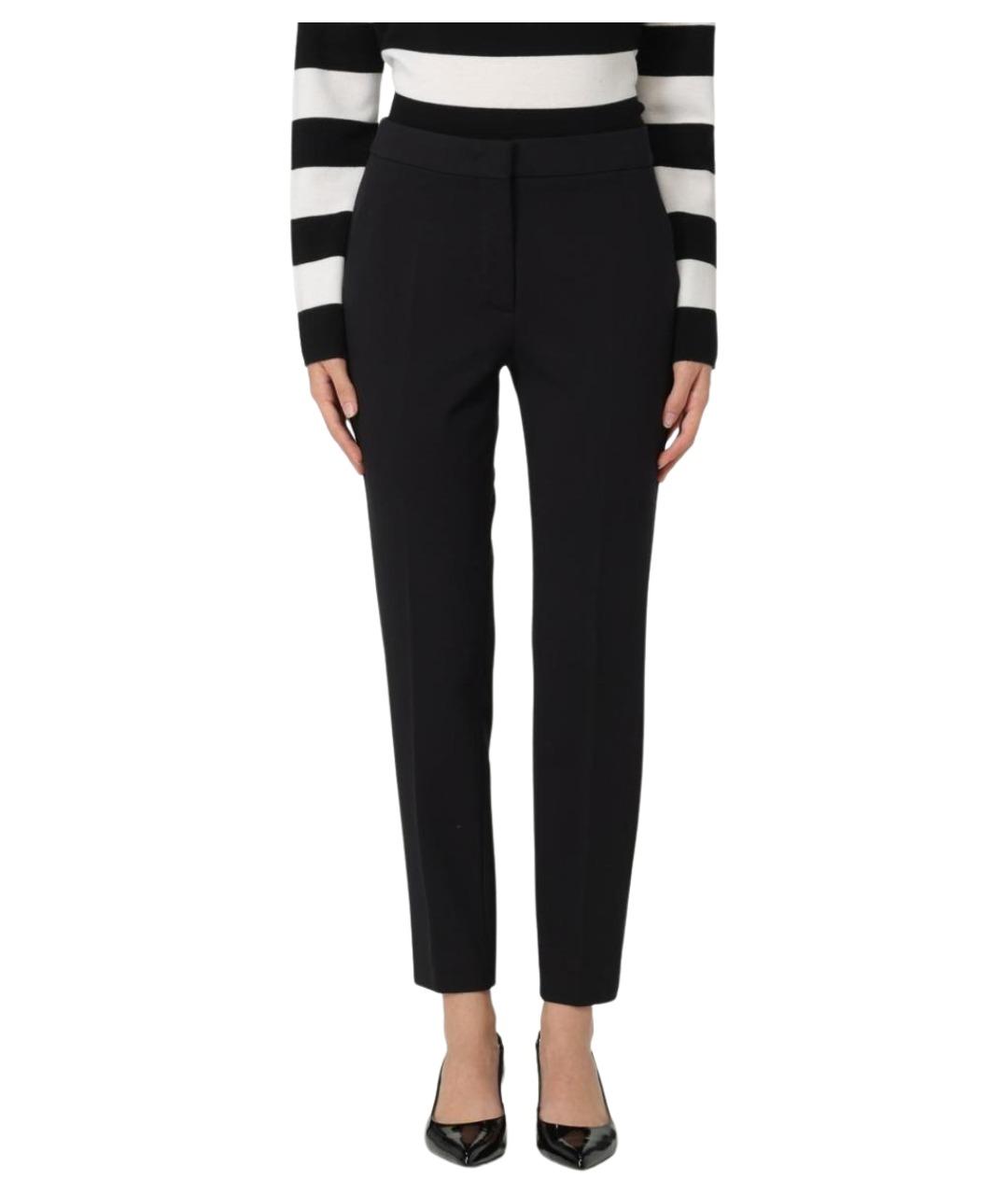 MAX MARA Черные брюки узкие, фото 1