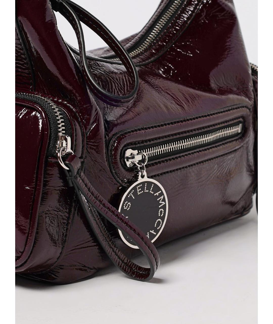 STELLA MCCARTNEY Коричневая сумка через плечо из искусственной кожи, фото 4