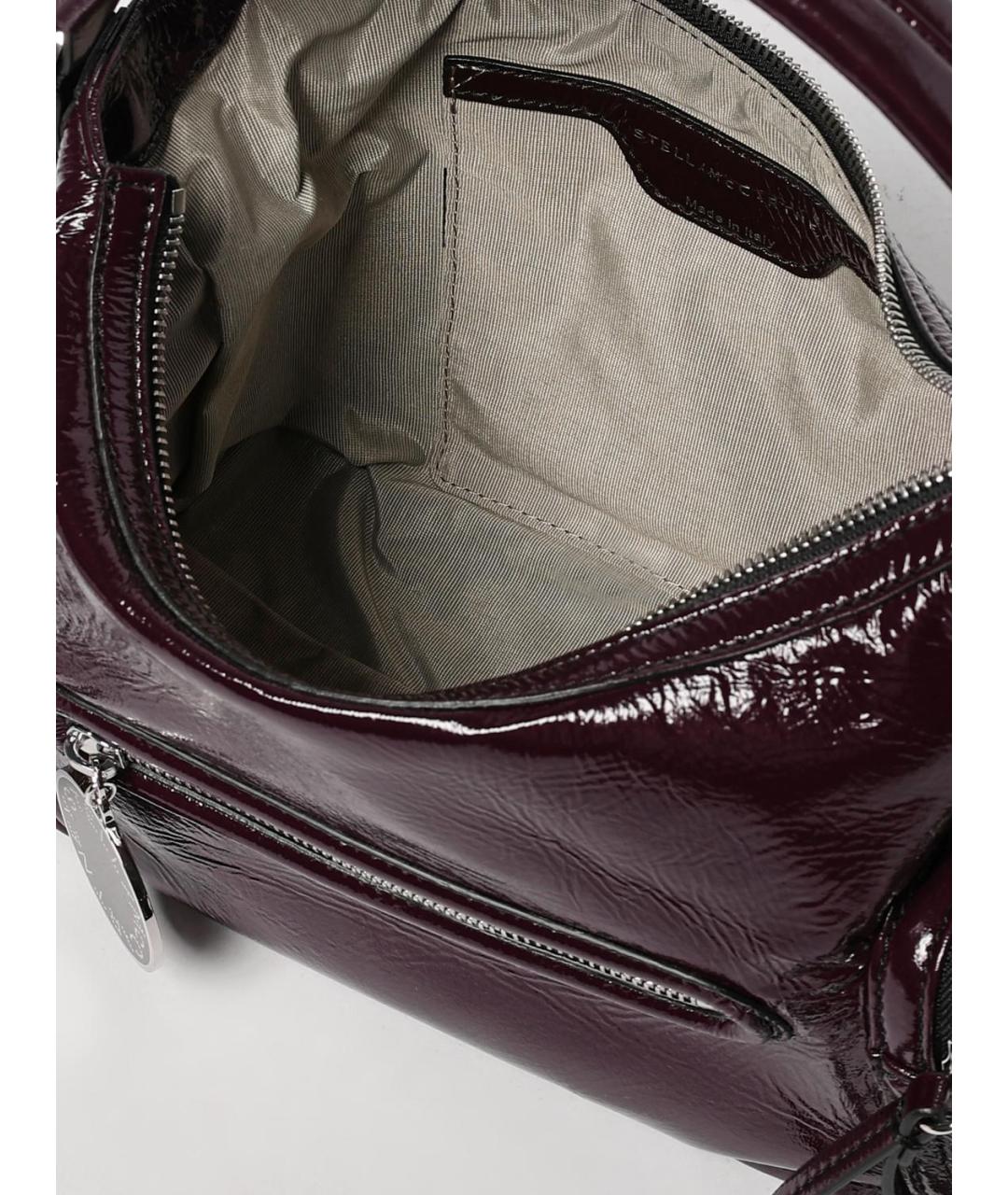 STELLA MCCARTNEY Коричневая сумка через плечо из искусственной кожи, фото 5