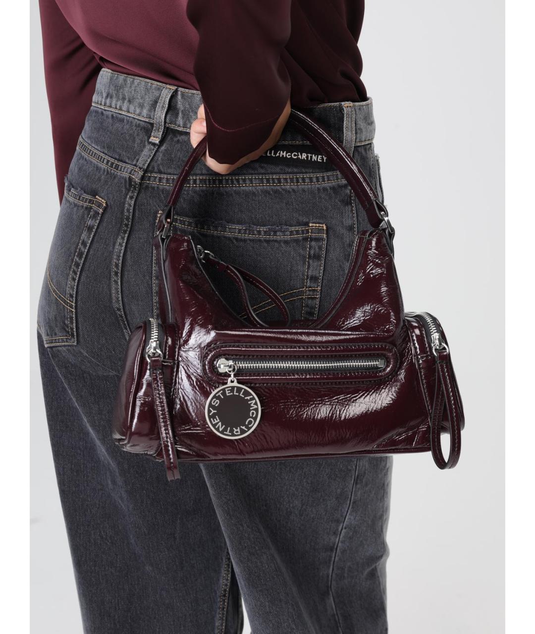 STELLA MCCARTNEY Коричневая сумка через плечо из искусственной кожи, фото 2