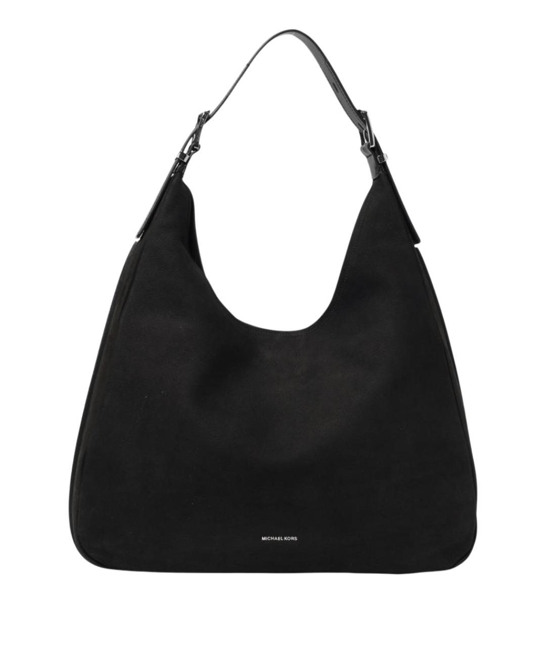 MICHAEL KORS Черная замшевая сумка через плечо, фото 1