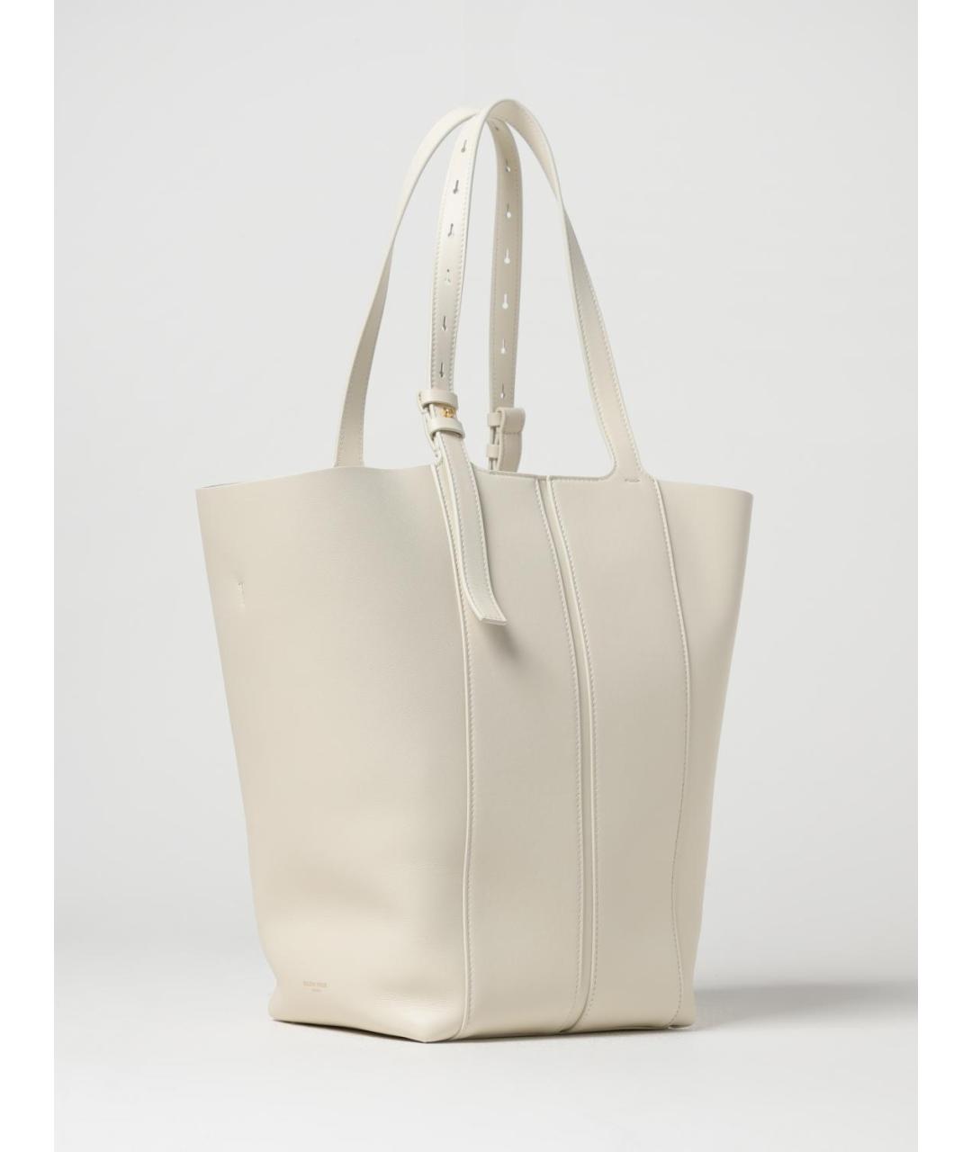 GOLDEN GOOSE DELUXE BRAND Бежевая кожаная сумка тоут, фото 2