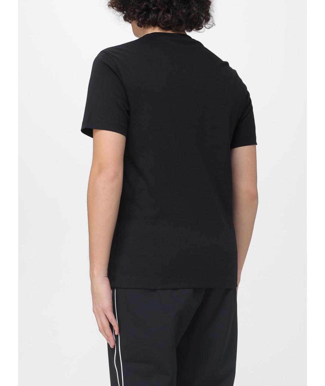 MICHAEL KORS Черная хлопковая футболка, фото 2