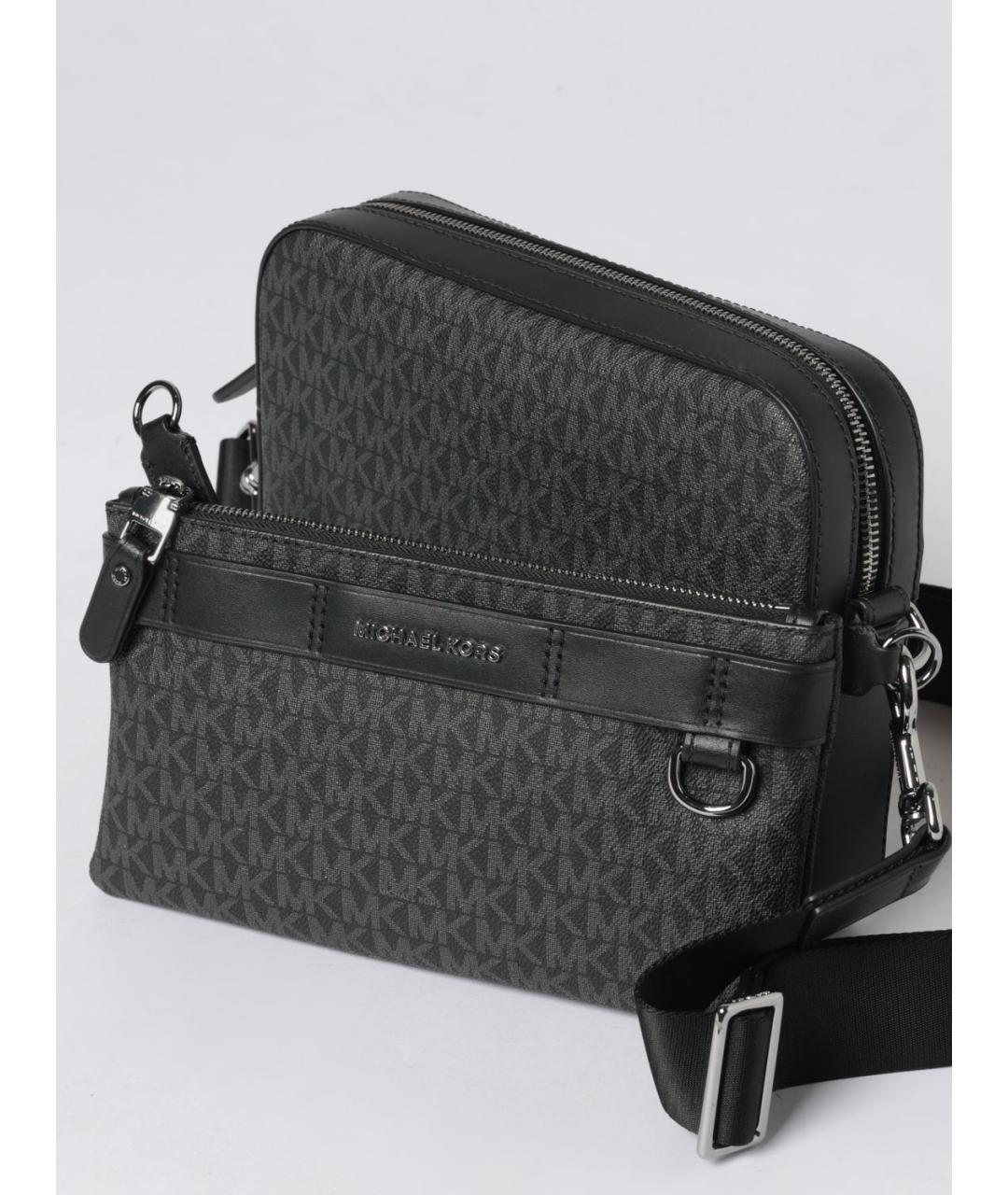 MICHAEL KORS Черная сумка на плечо, фото 3