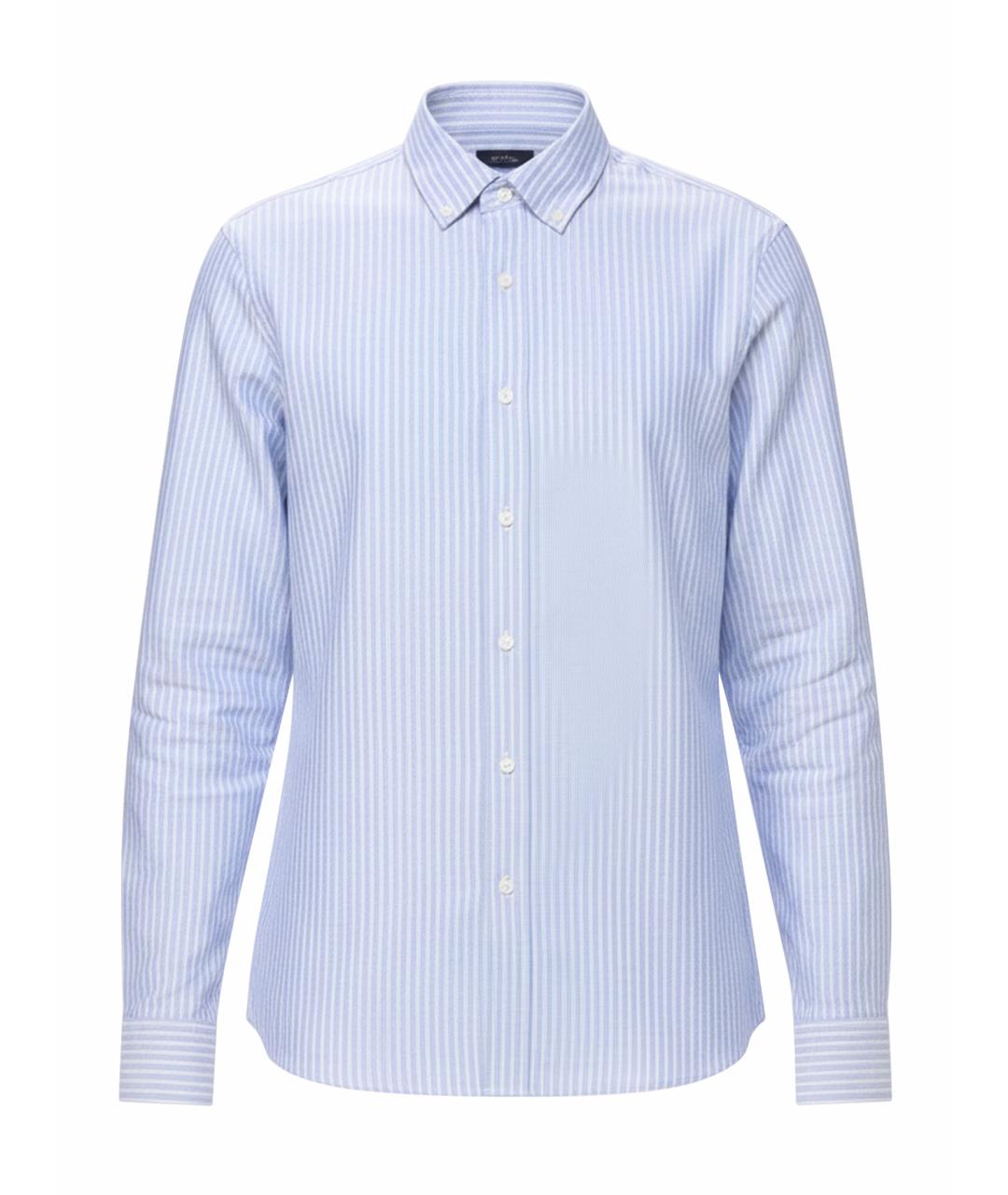 MICHAEL KORS Голубая хлопковая кэжуал рубашка, фото 1