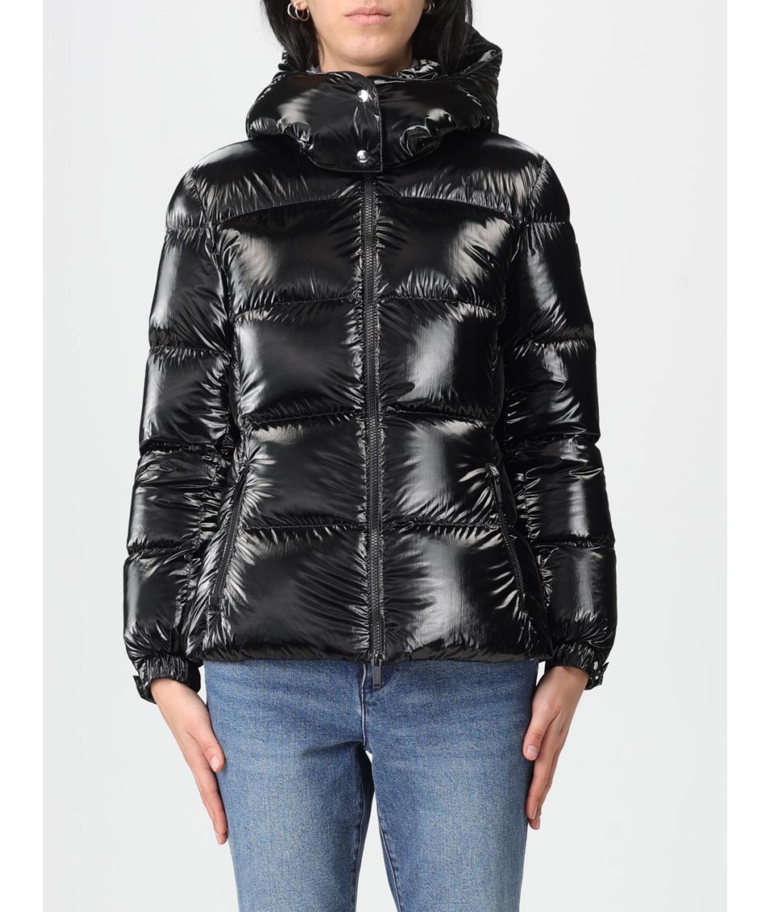 ADD Черный полиамидовый пуховик, фото 2
