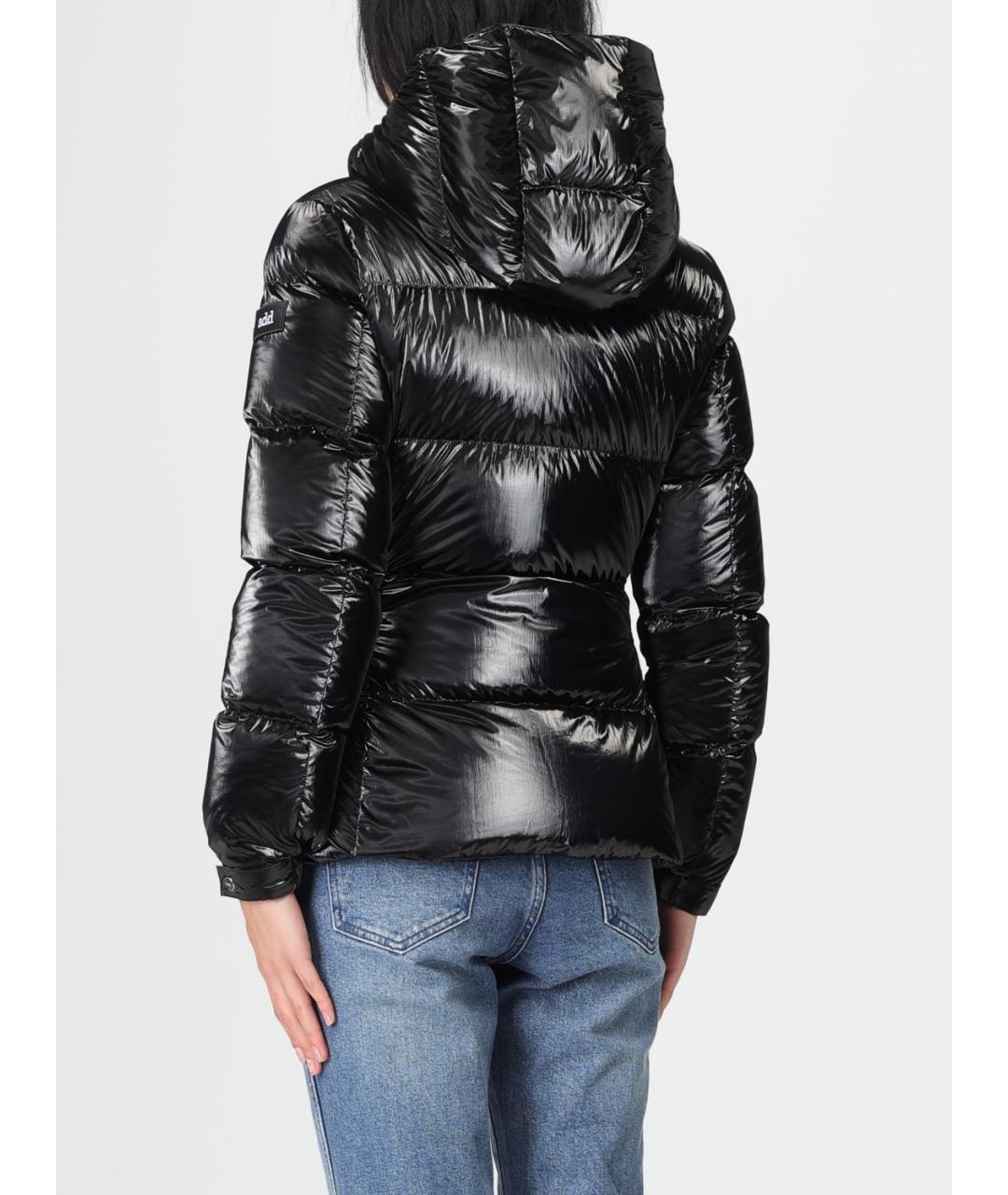 ADD Черный полиамидовый пуховик, фото 3