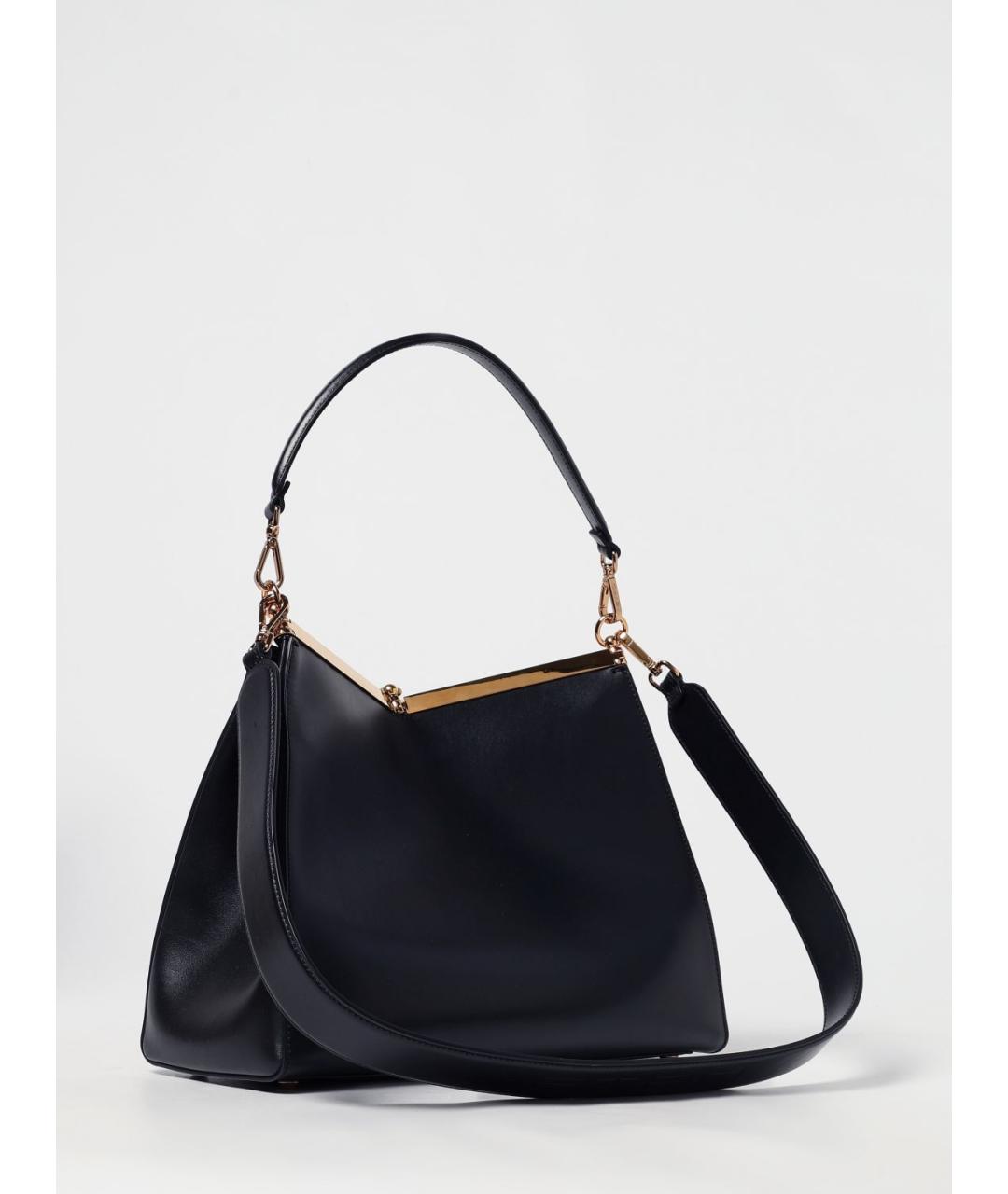 ETRO Черная кожаная сумка через плечо, фото 3