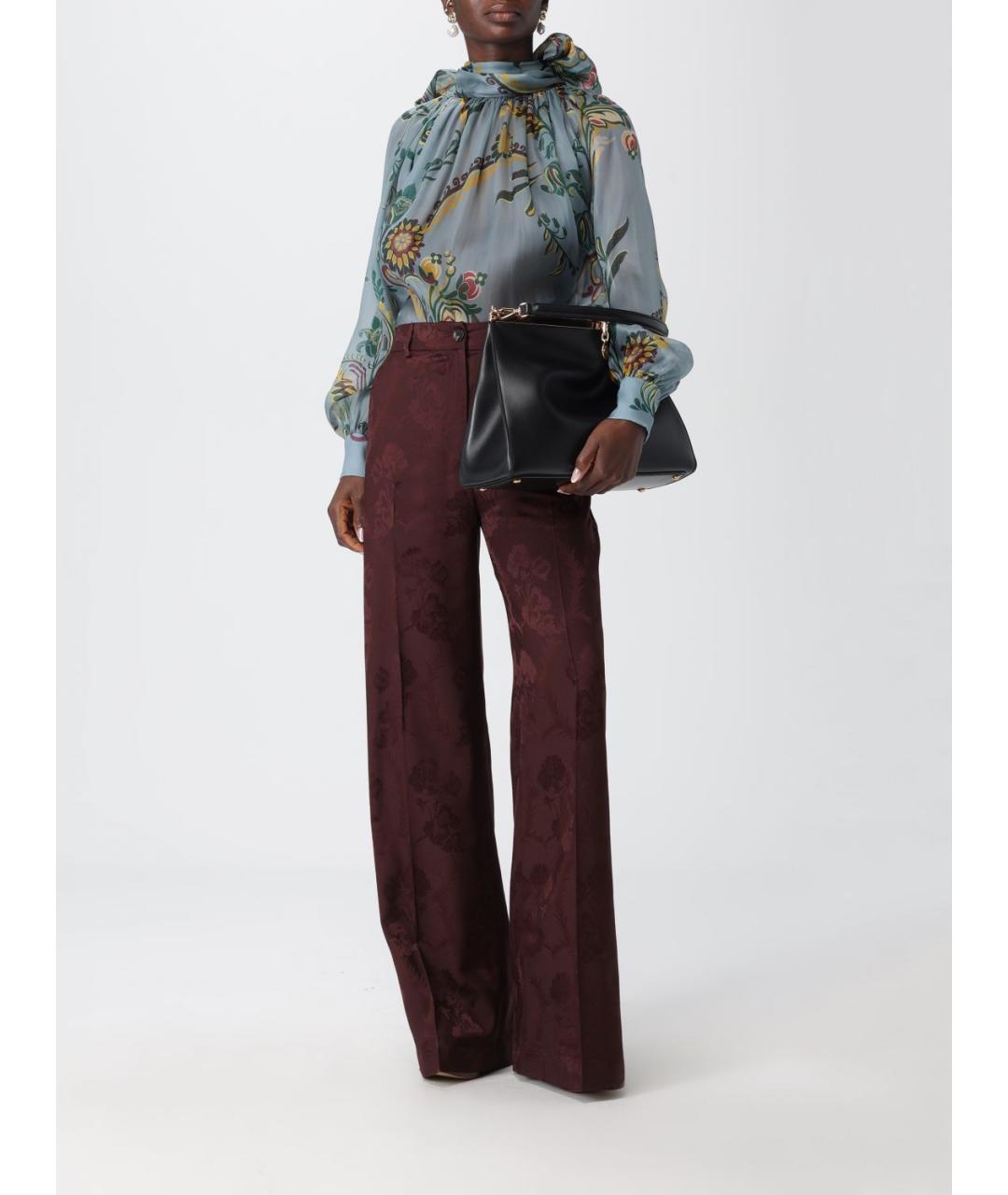 ETRO Черная кожаная сумка через плечо, фото 2