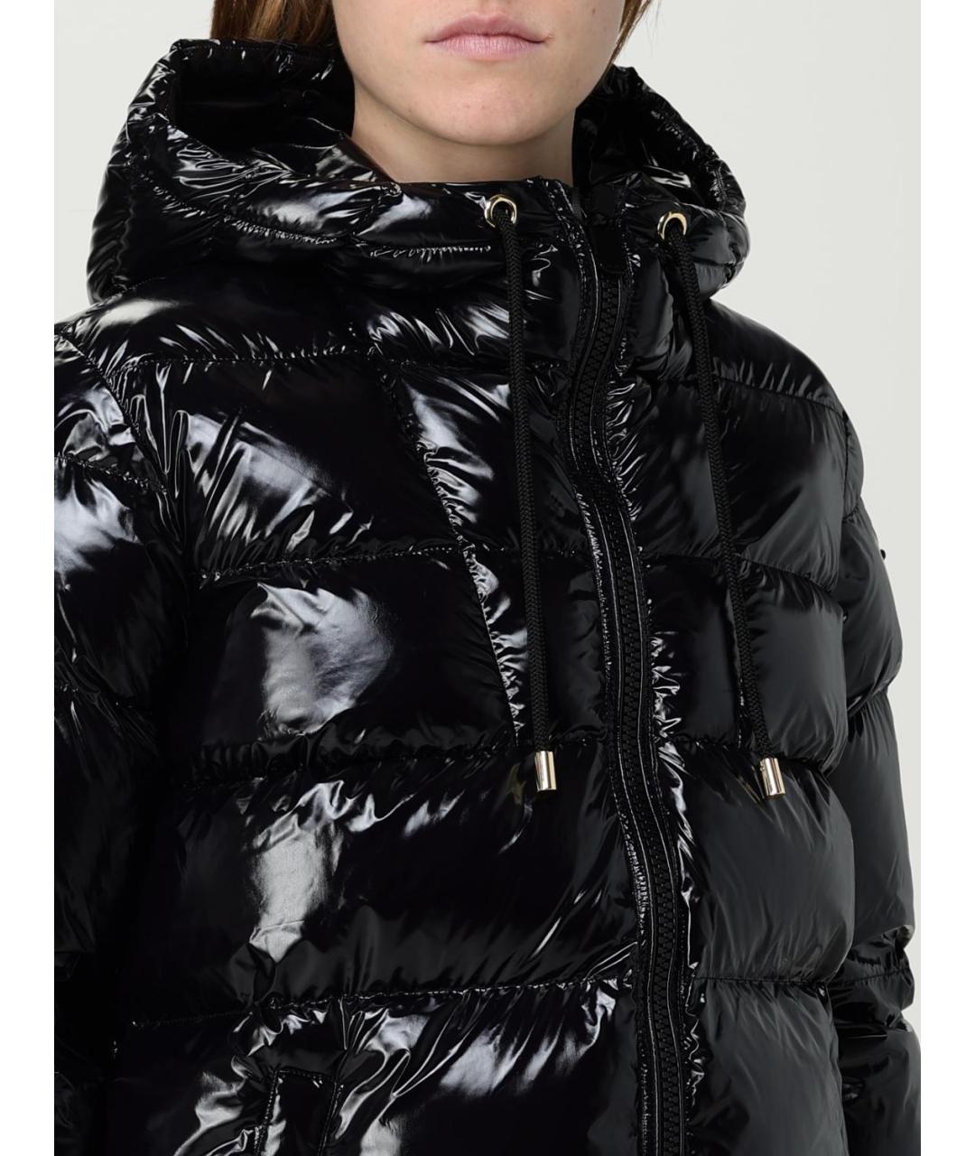 PINKO Черная полиамидовая куртка, фото 5