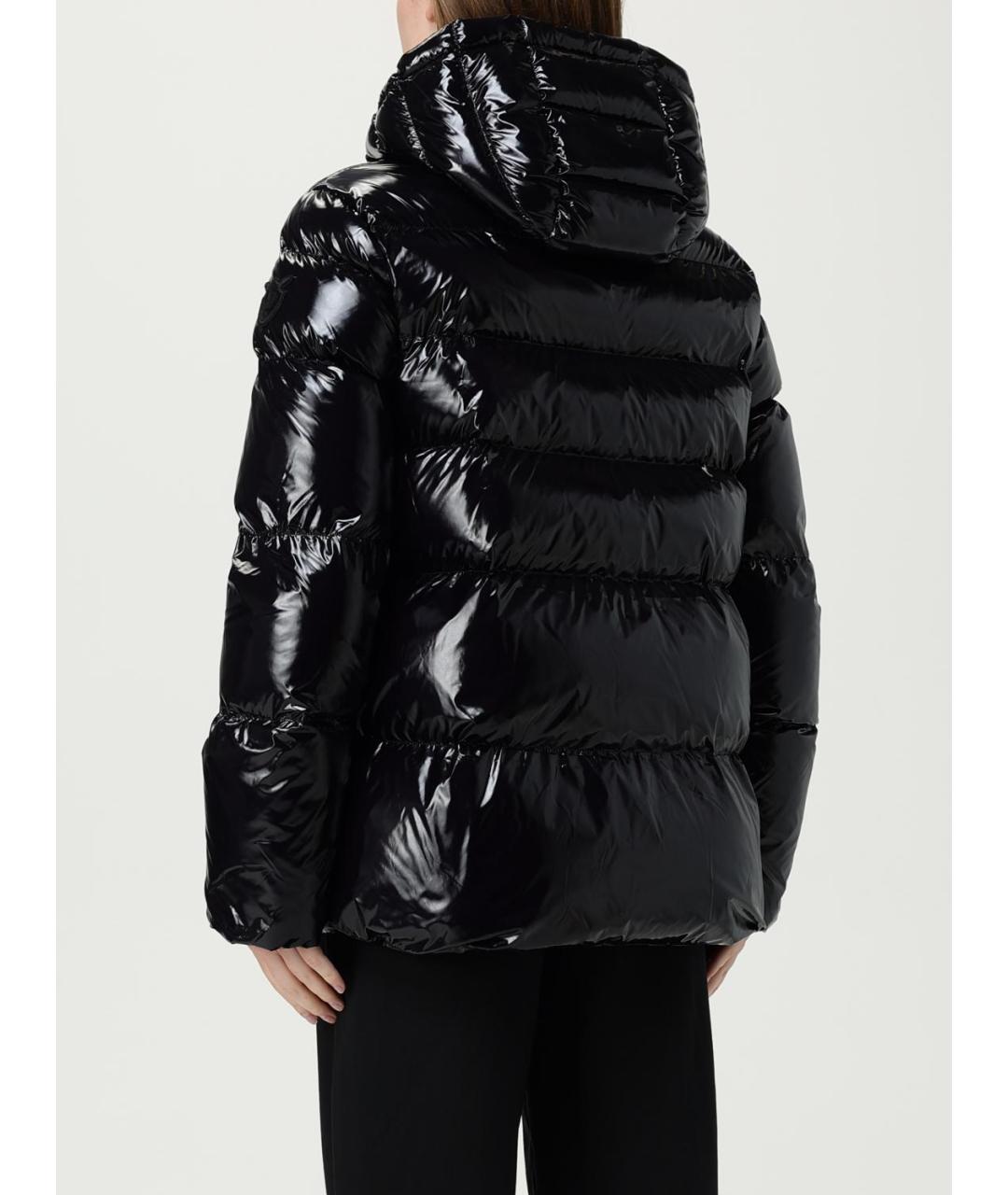 PINKO Черная полиамидовая куртка, фото 3