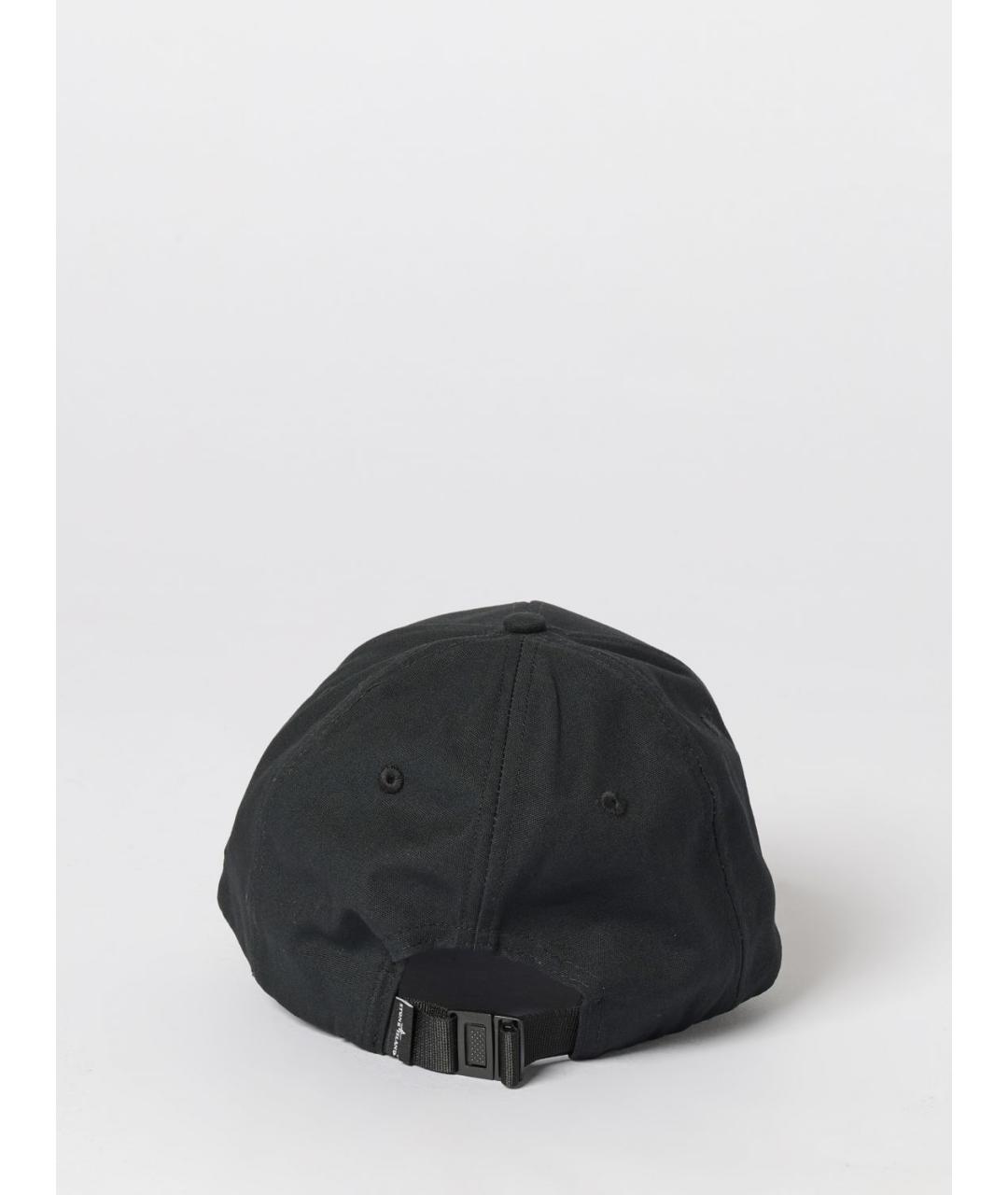 STONE ISLAND Черная хлопковая кепка/бейсболка, фото 3