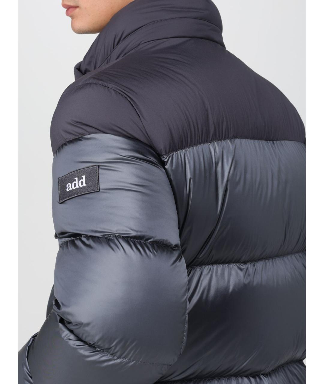 ADD Синий полиамидовый пуховик, фото 5