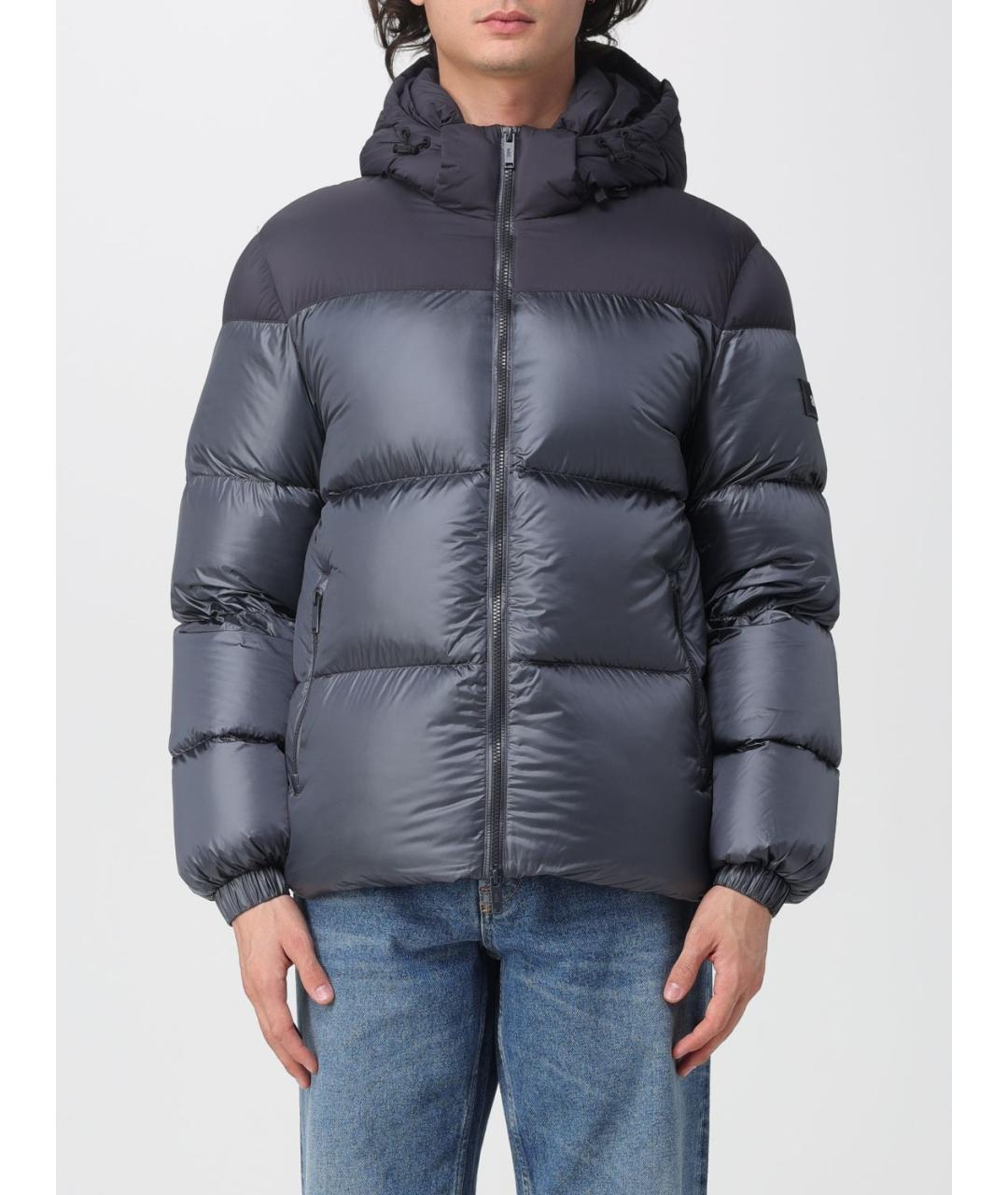 ADD Синий полиамидовый пуховик, фото 2