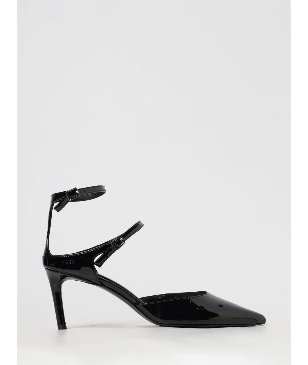 HUGO BOSS Черные туфли из лакированной кожи, фото 4