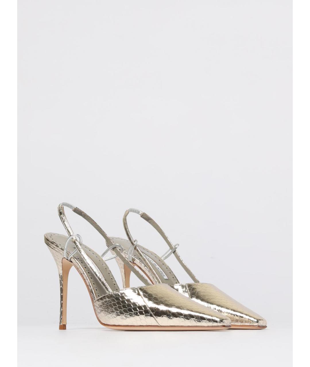 MANOLO BLAHNIK Мульти кожаные туфли, фото 2