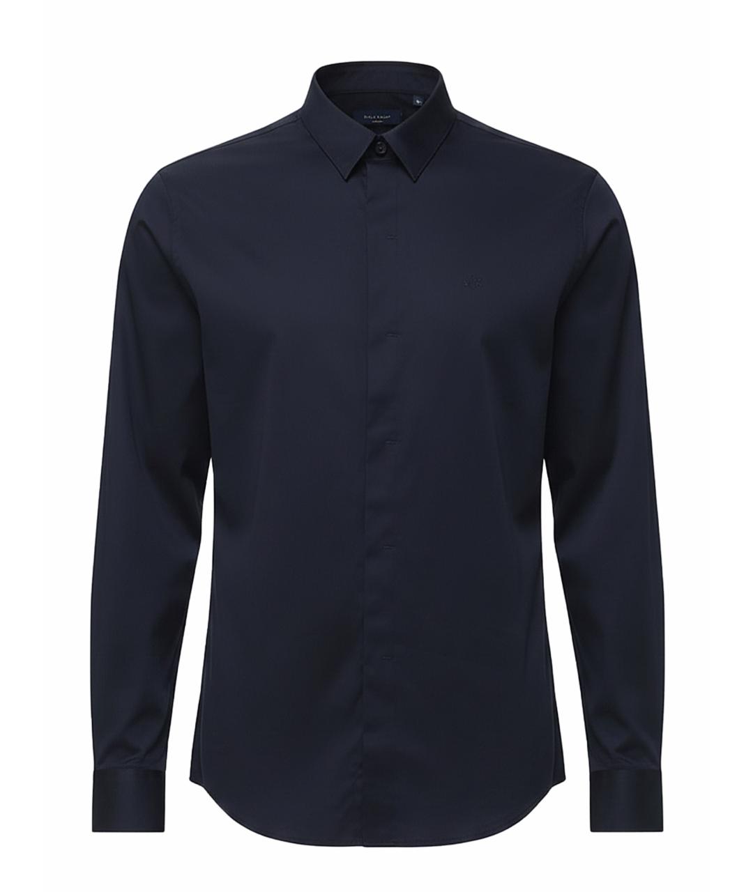 ARMANI EXCHANGE Черная хлопковая кэжуал рубашка, фото 1