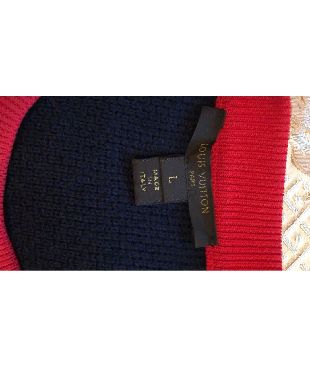 LOUIS VUITTON PRE-OWNED Красный шерстяной джемпер / свитер, фото 4