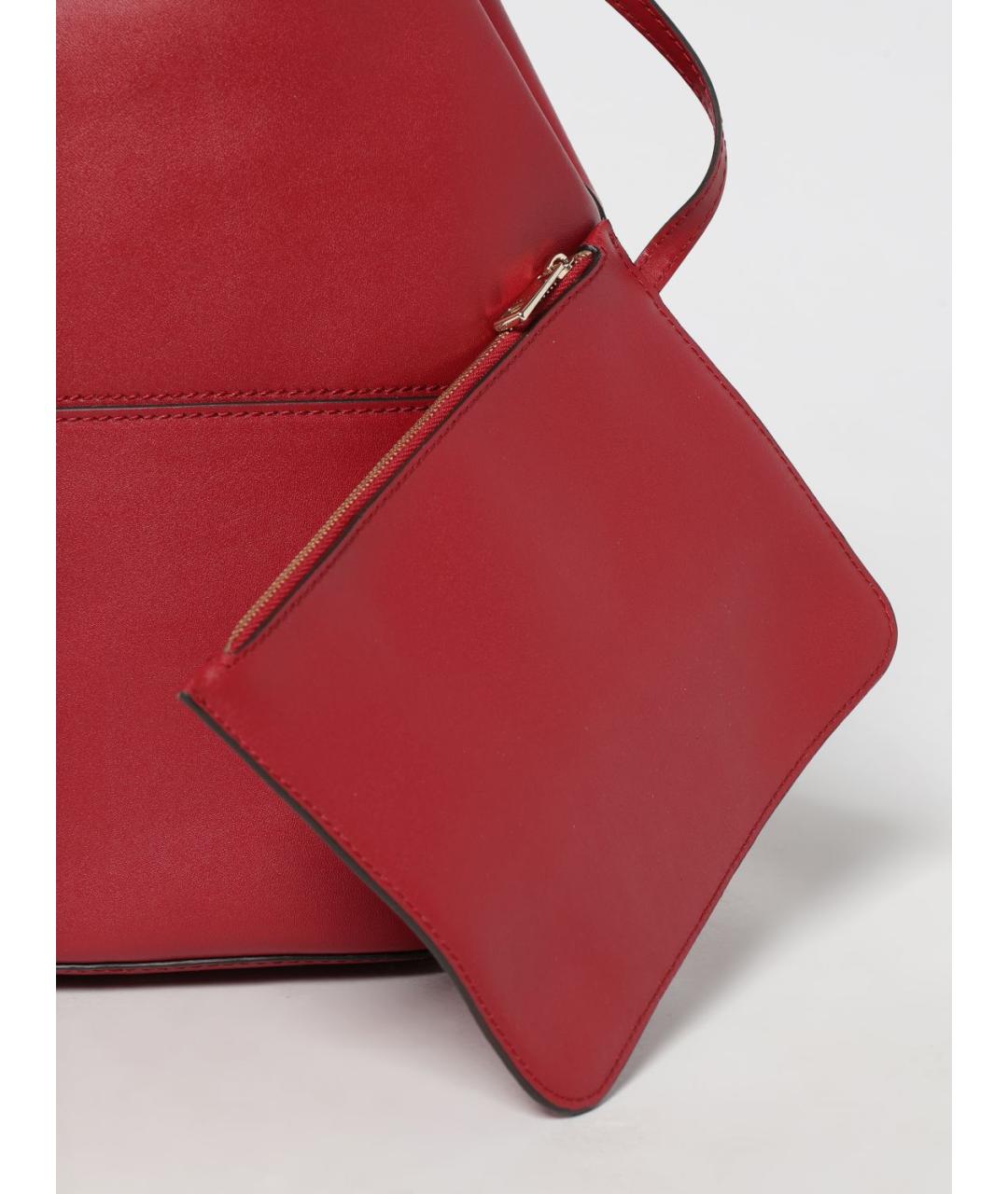 FURLA Красная кожаная сумка тоут, фото 3