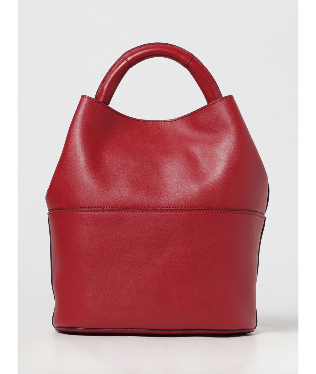 FURLA Красная кожаная сумка тоут, фото 4