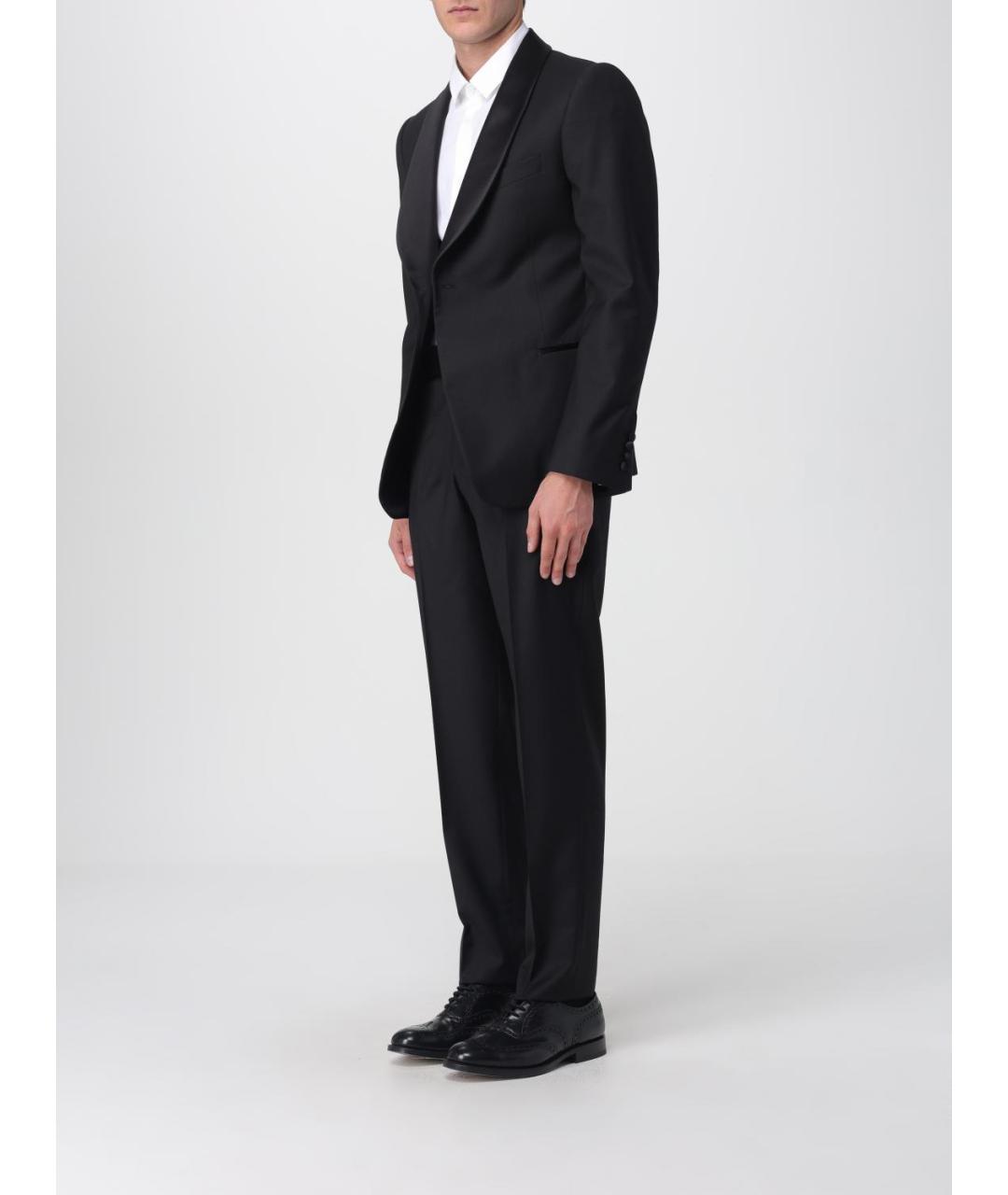 EMPORIO ARMANI Черный вечерний костюм, фото 4