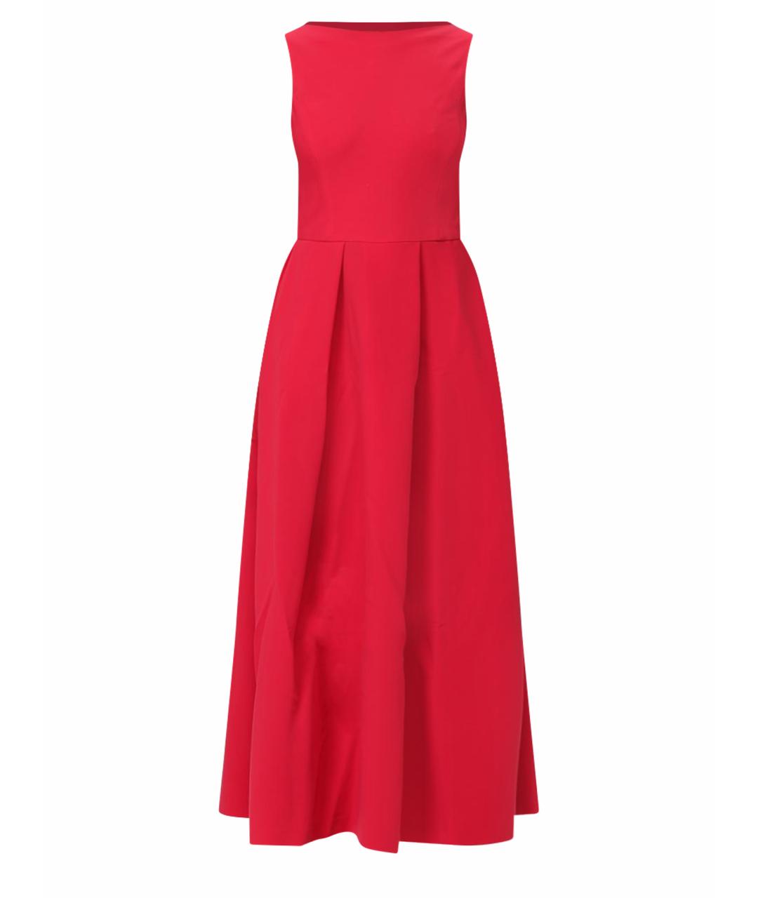 EMPORIO ARMANI Красное полиэстеровое платье, фото 1