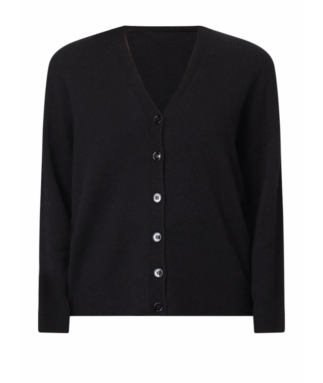 EMPORIO ARMANI Черный кашемировый кардиган, фото 1