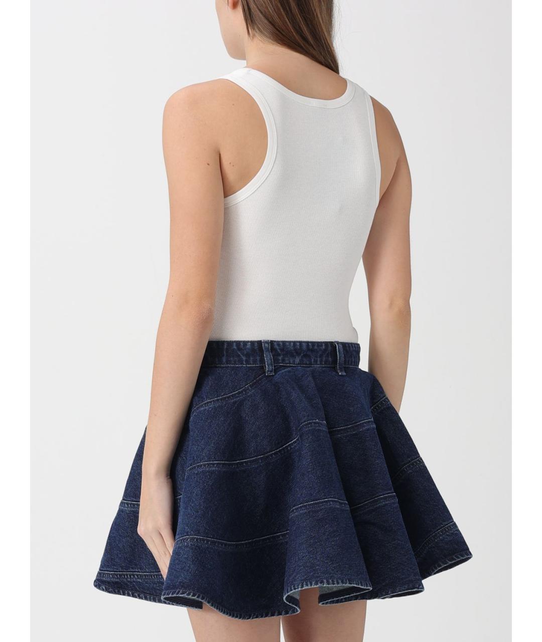 PINKO Белая хлопковая майка, фото 3