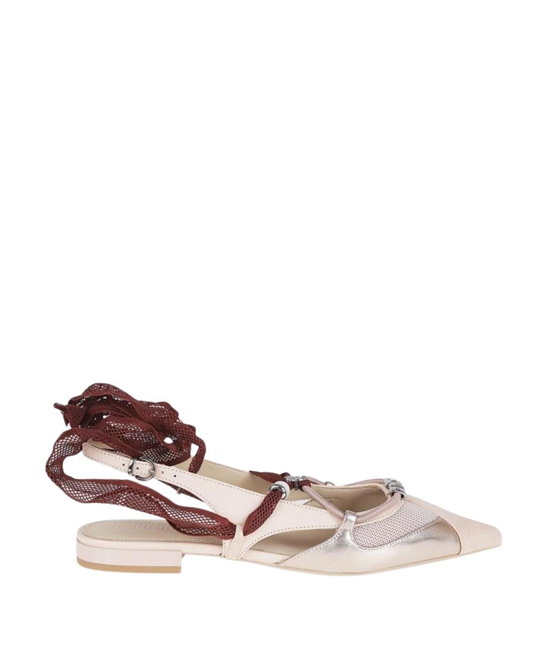 PINKO Розовые балетки, фото 1