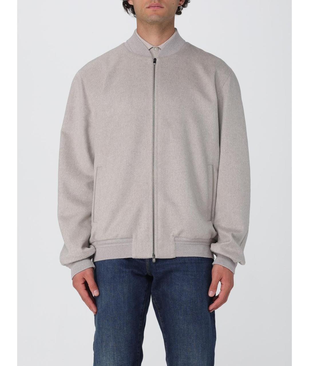 AGNONA Бежевая кашемировая куртка, фото 5