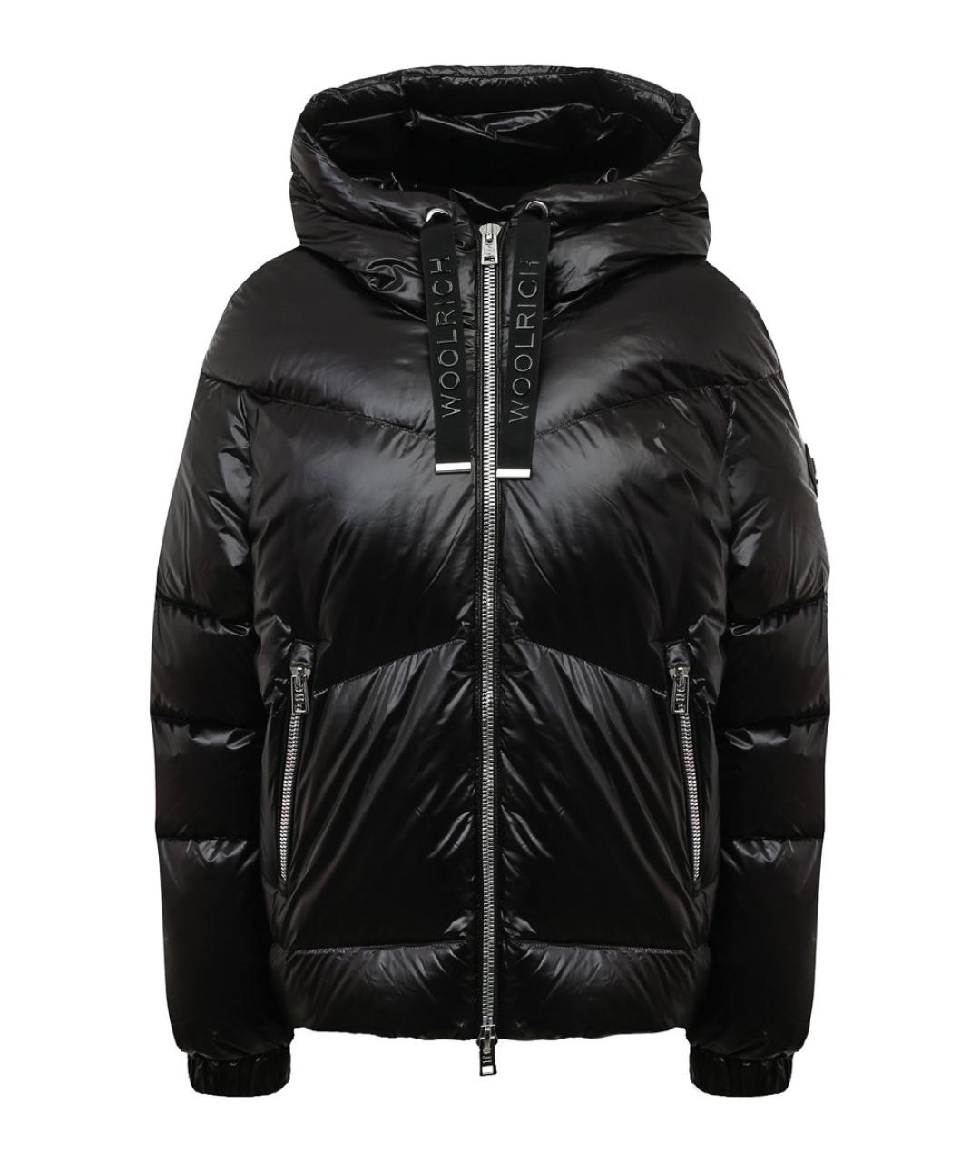 WOOLRICH Черный полиамидовый пуховик, фото 1