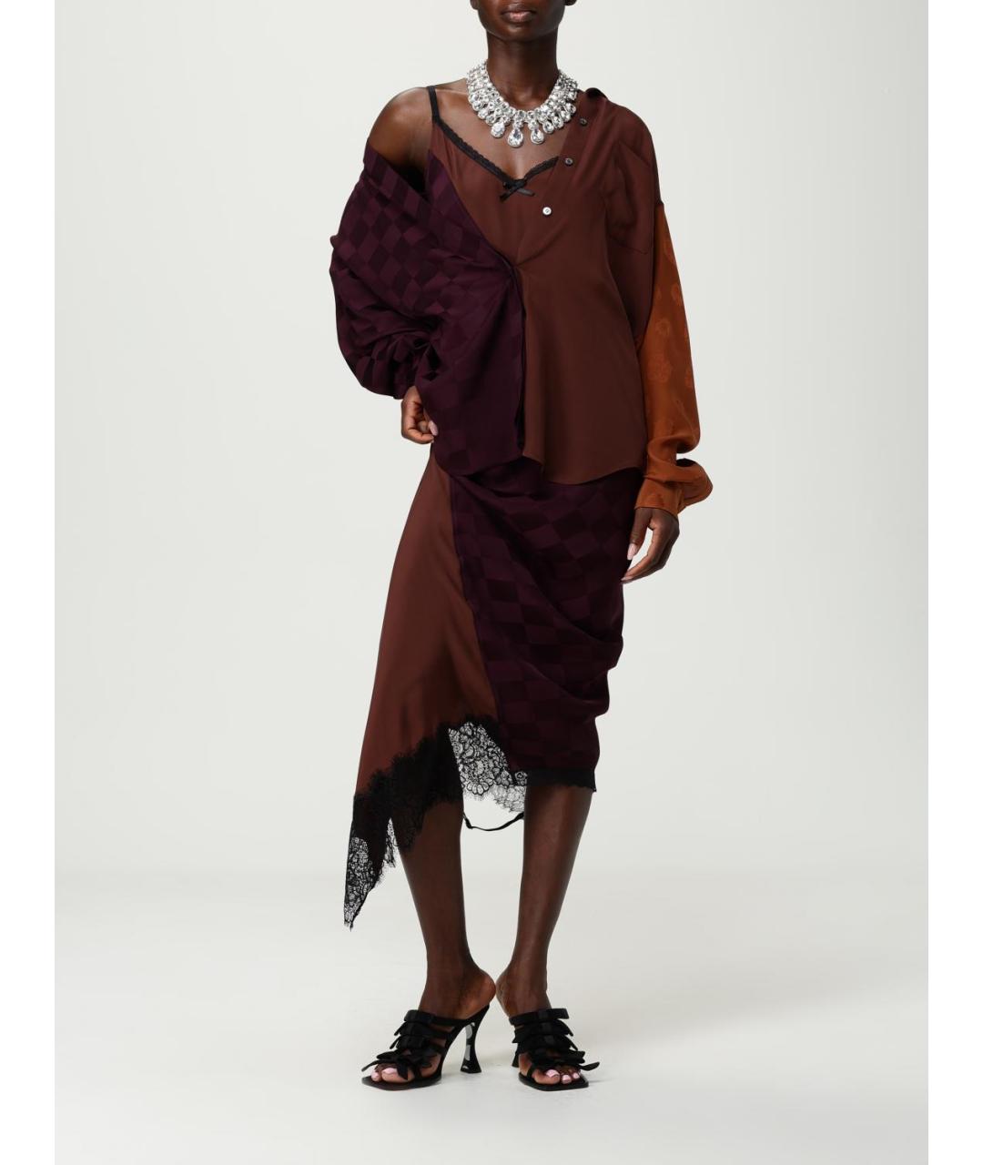 MOSCHINO Мульти платье, фото 2