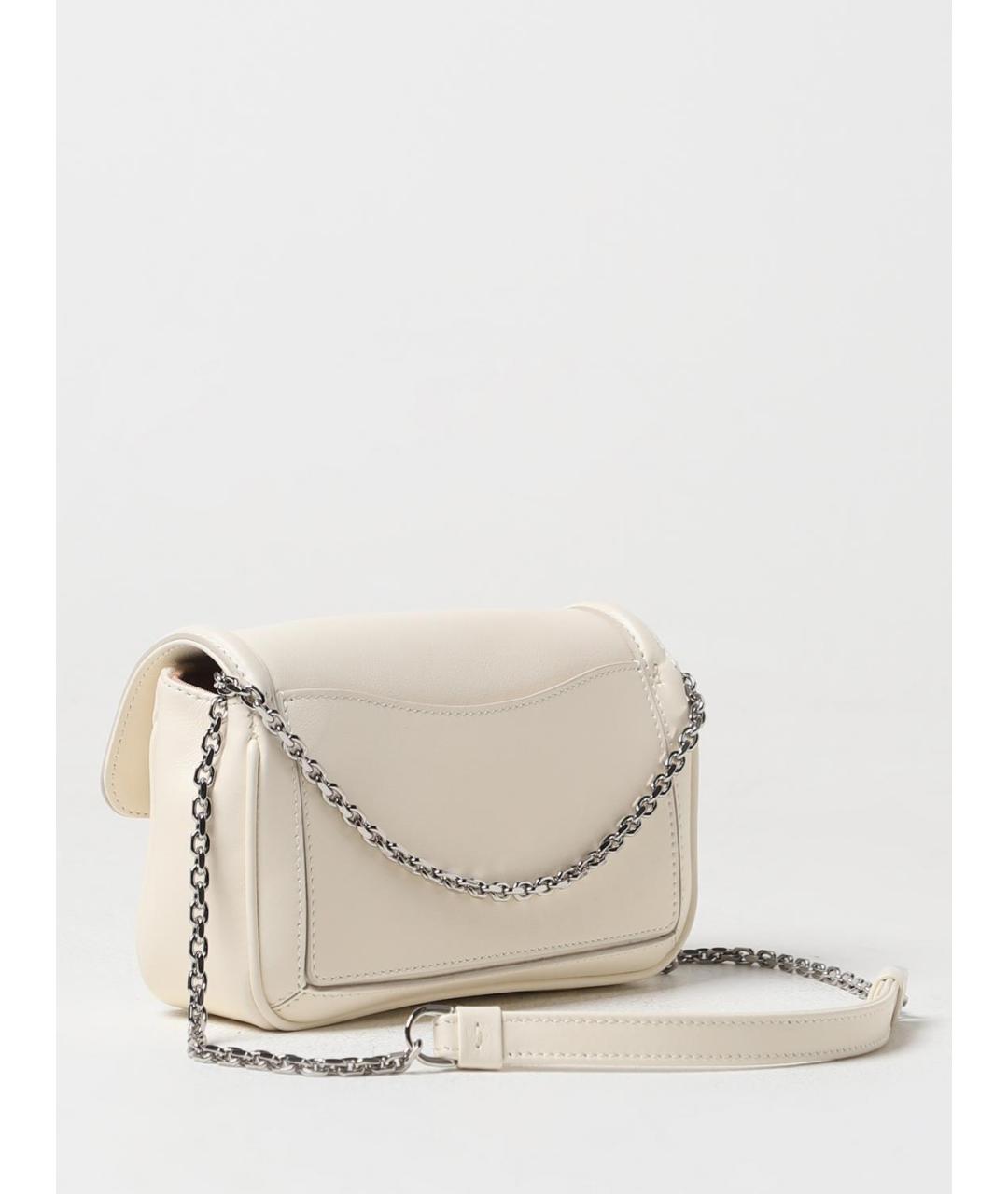 ROGER VIVIER Бежевая кожаная сумка через плечо, фото 2