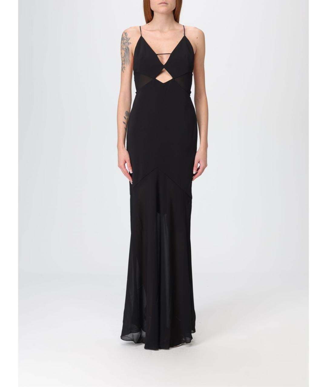PATRIZIA PEPE Черное вечернее платье, фото 4