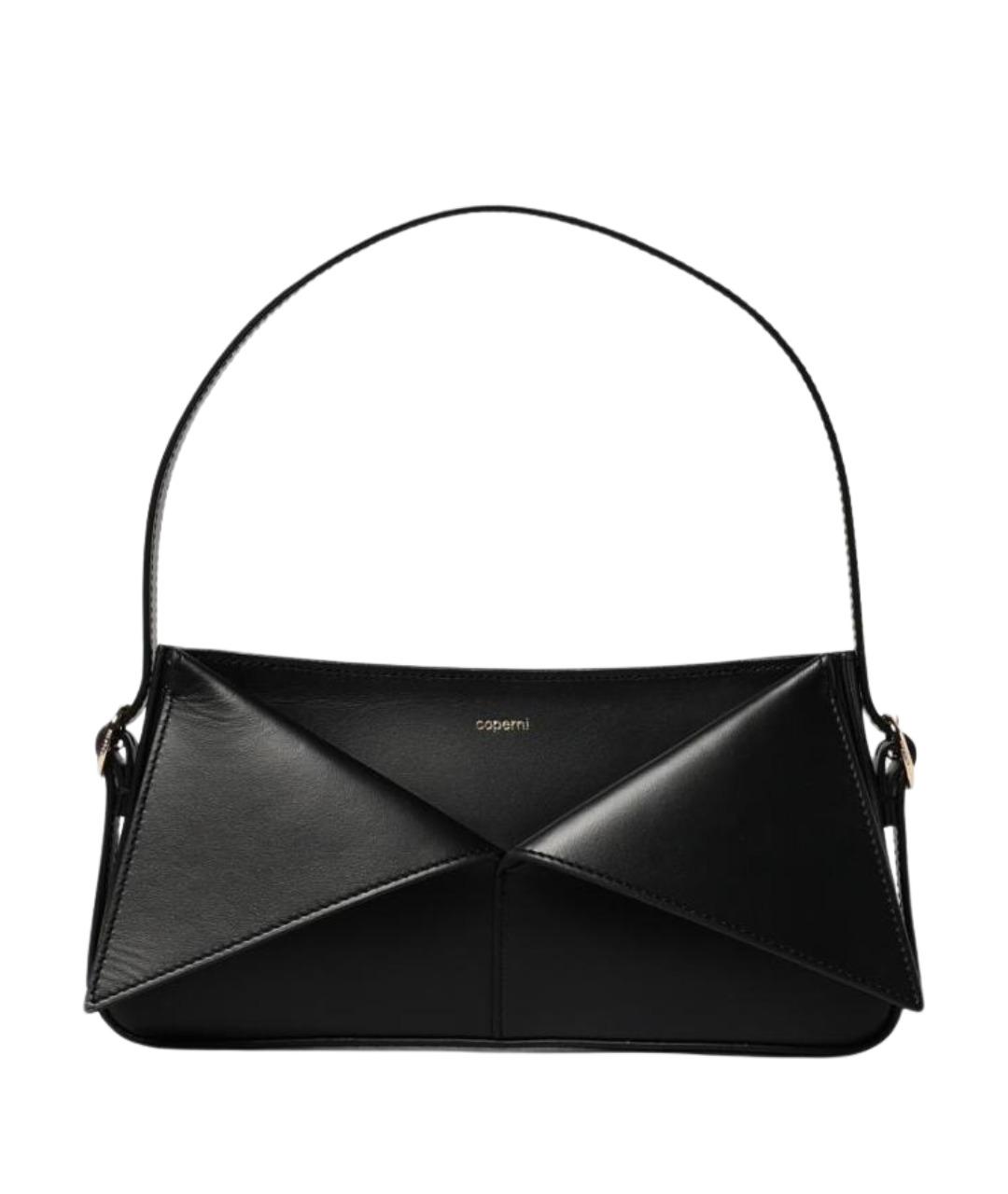 COPERNI Черная кожаная сумка через плечо, фото 1