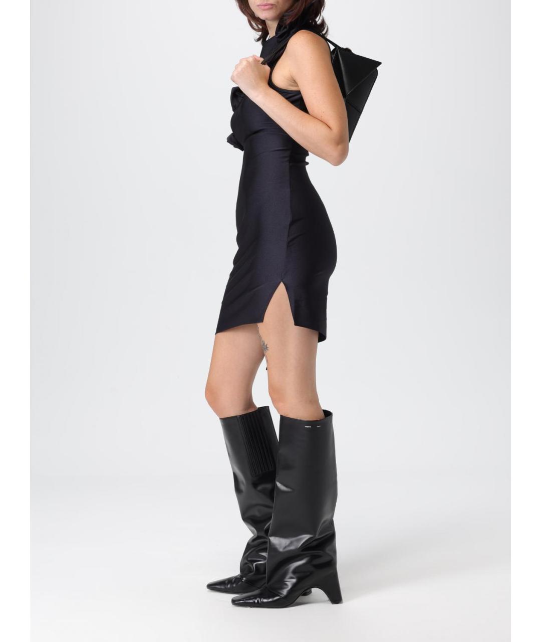 COPERNI Черная кожаная сумка через плечо, фото 2