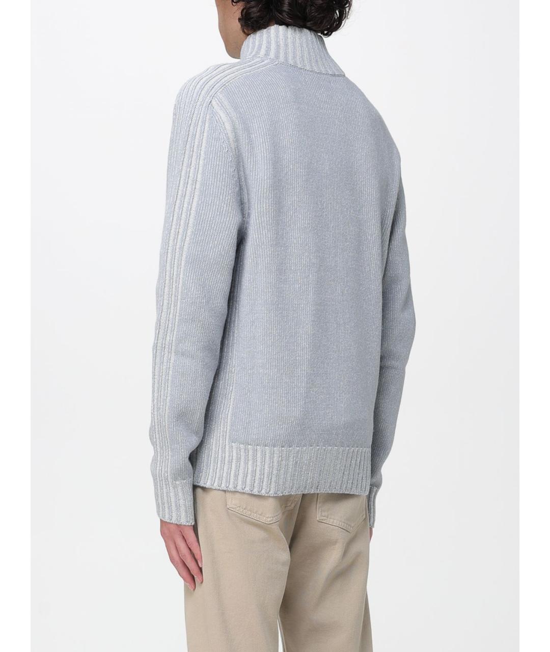 BELSTAFF Голубой шерстяной кардиган, фото 2