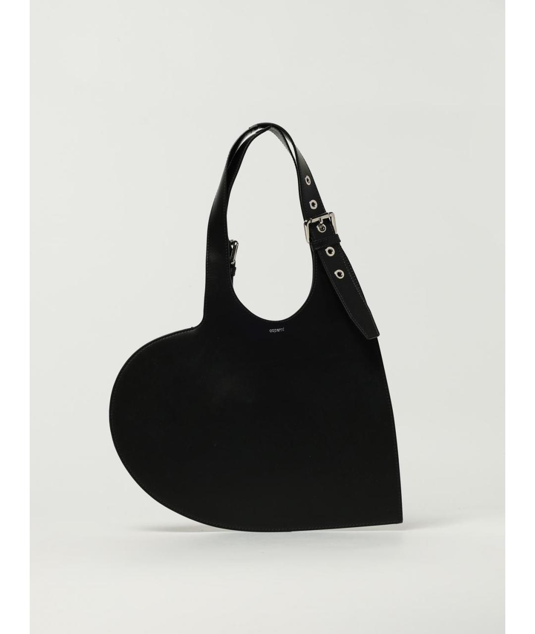 COPERNI Черная кожаная сумка через плечо, фото 6