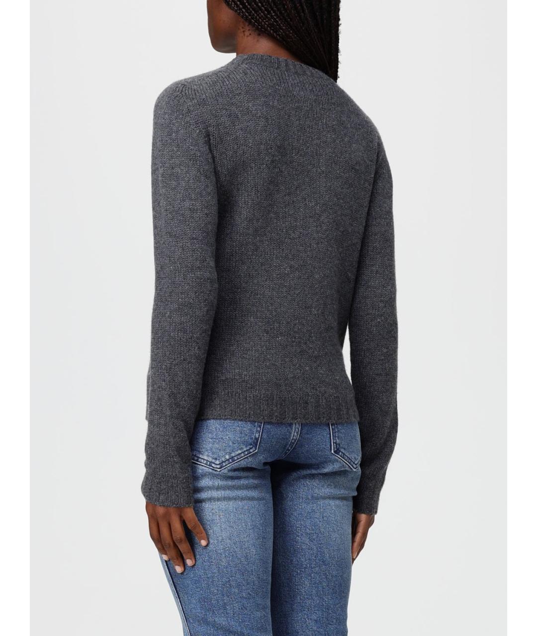 FABIANA FILIPPI Серый кашемировый джемпер / свитер, фото 2